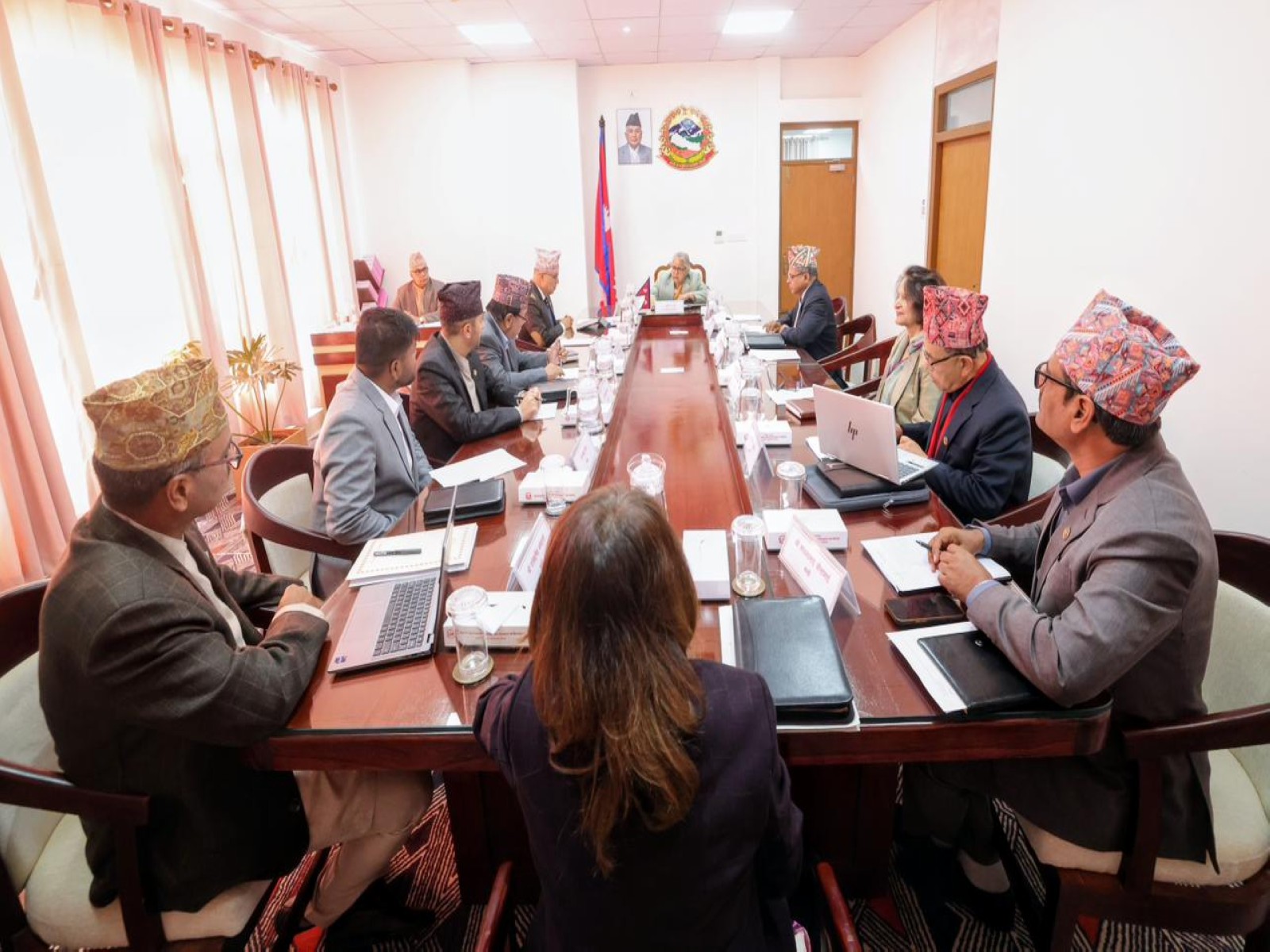 Nepal government announces lifting of the ban on Indian high-denomination currency notes following a Cabinet decision. (Image Source: Nepal PMO) Nepal government announces lifting of the ban on Indian high-denomination currency notes following a Cabinet decision. (Image Source: Nepal PMO)