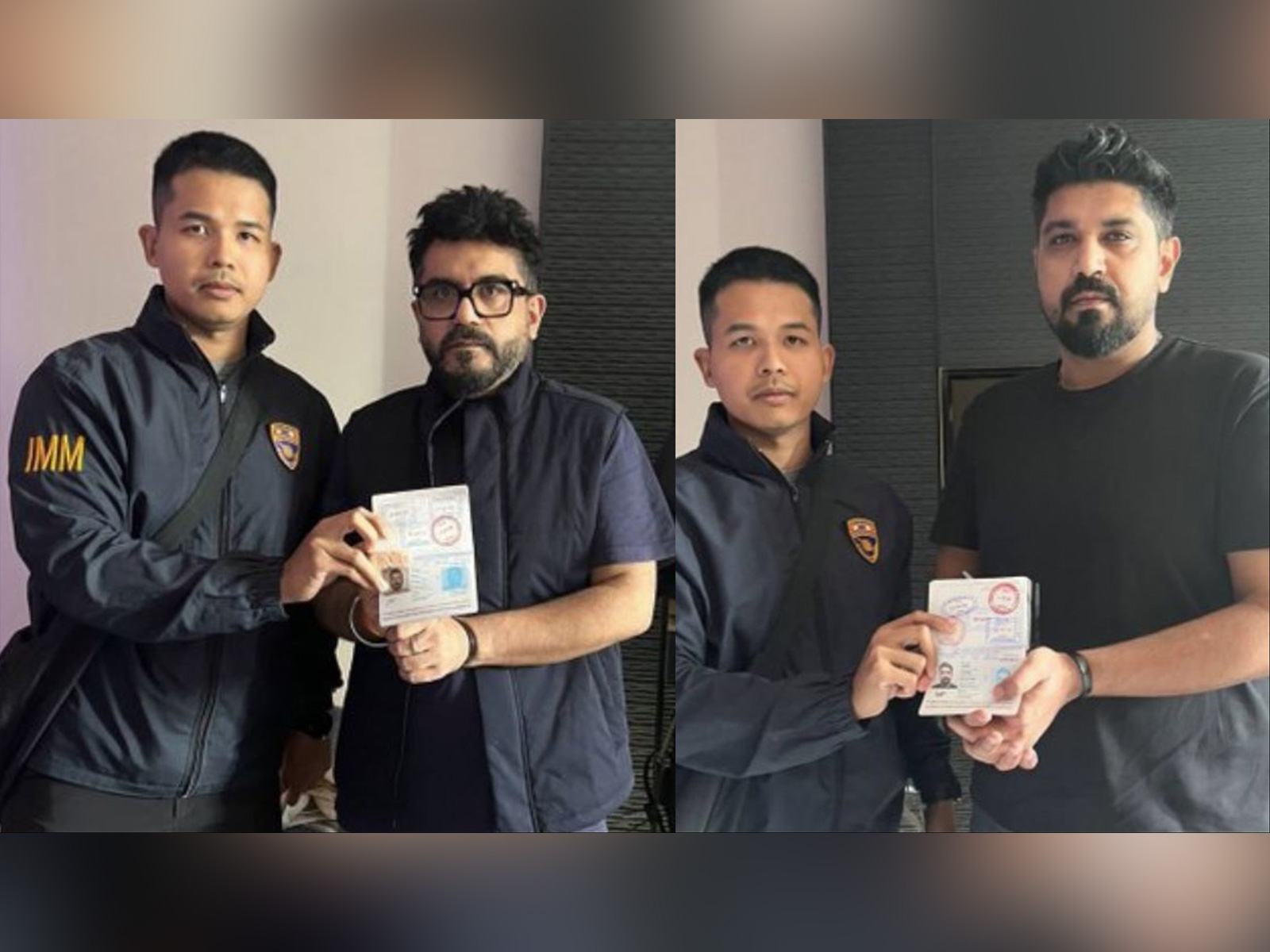 Gaurav Luthra and Saurabh Luthra in detention in Thailand (Photo/Thailand Police) Gaurav Luthra and Saurabh Luthra in detention in Thailand (Photo/Thailand Police)