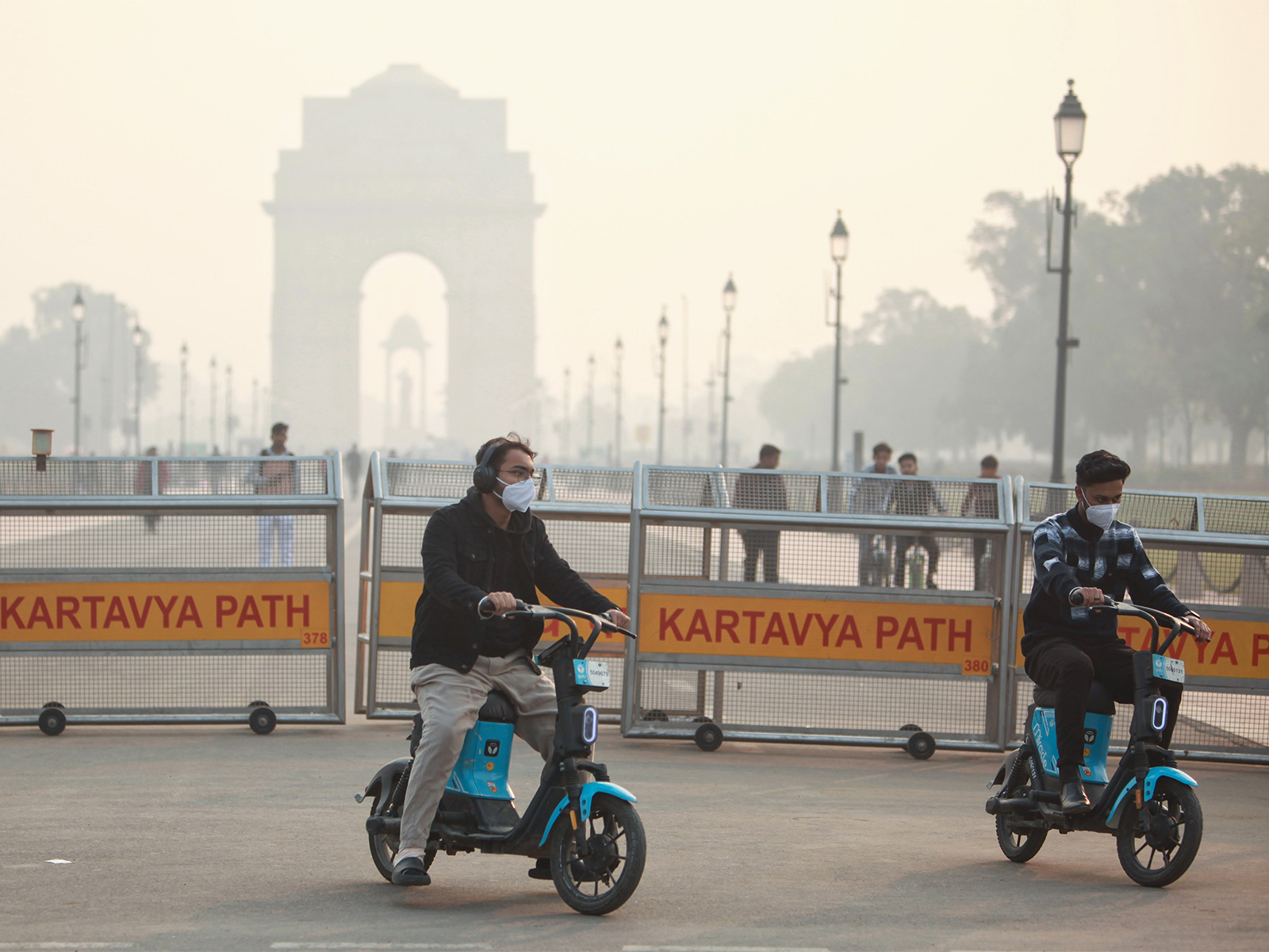 Visual from Delhi's India Gate (Photo/ANI)