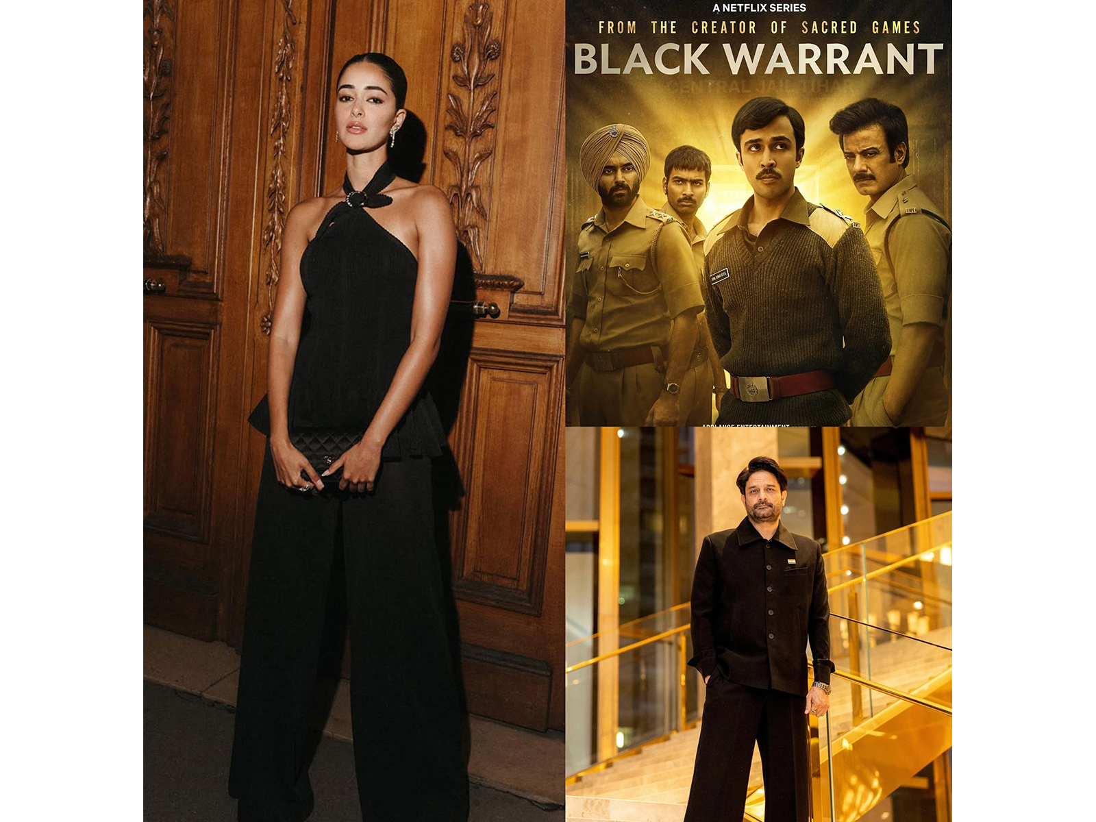 Ananya Panday, Black Warrant and Jaideep Ahlawat (Photo/Instagram@ananyapanday/@Netflix/@Jaideepahlawat) Ananya Panday, Black Warrant and Jaideep Ahlawat (Photo/Instagram@ananyapanday/@Netflix/@Jaideepahlawat)