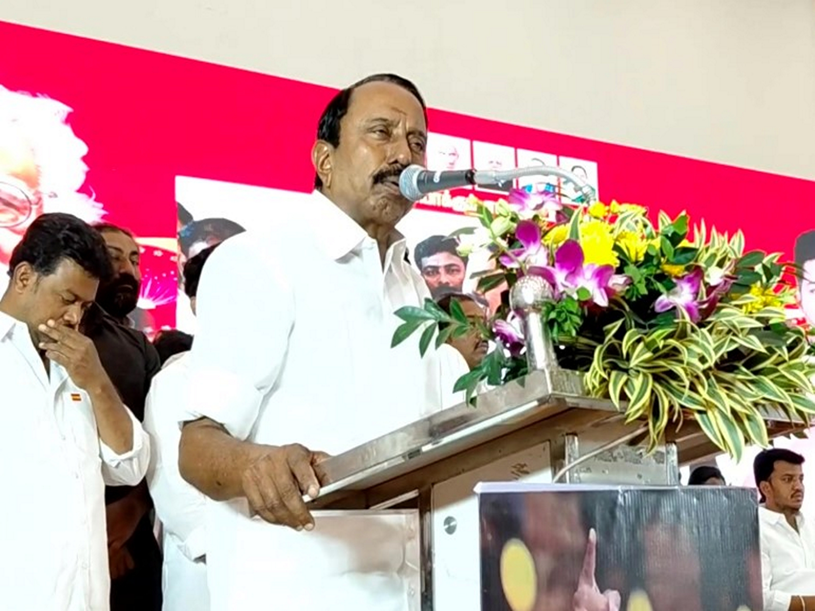 TVK Chief Coordinator and veteran politician K.A. Sengottaiyan. (Photo/ANI) TVK Chief Coordinator and veteran politician K.A. Sengottaiyan. (Photo/ANI)