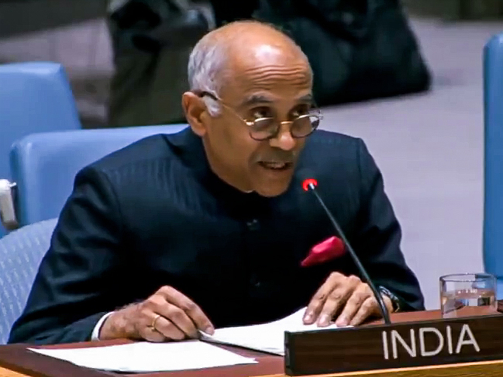 India's Permanent Representative to the UN, Ambassador Harish Parvathaneni (File Photo/ANI) India's Permanent Representative to the UN, Ambassador Harish Parvathaneni (File Photo/ANI)
