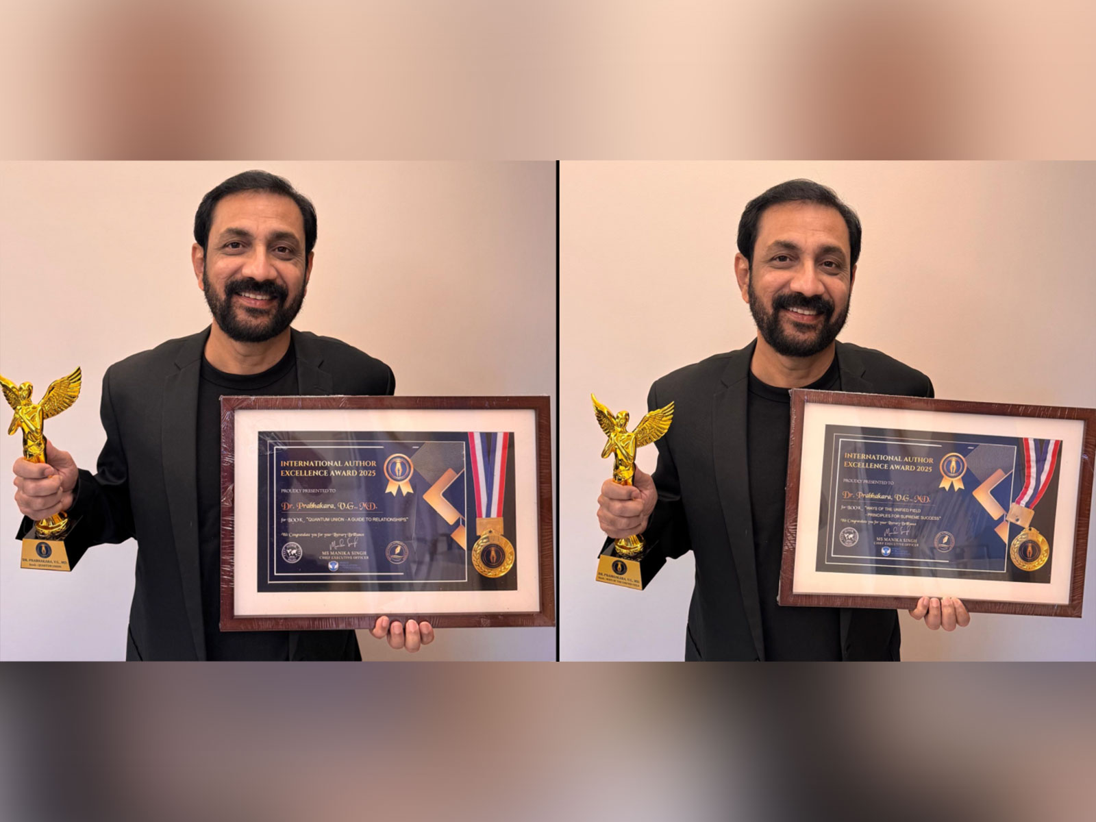 Renowned Dermatologist and Author Dr. Prabhakara VG Honoured with Double Awards at IAEA 2025 Renowned Dermatologist and Author Dr. Prabhakara VG Honoured with Double Awards at IAEA 2025