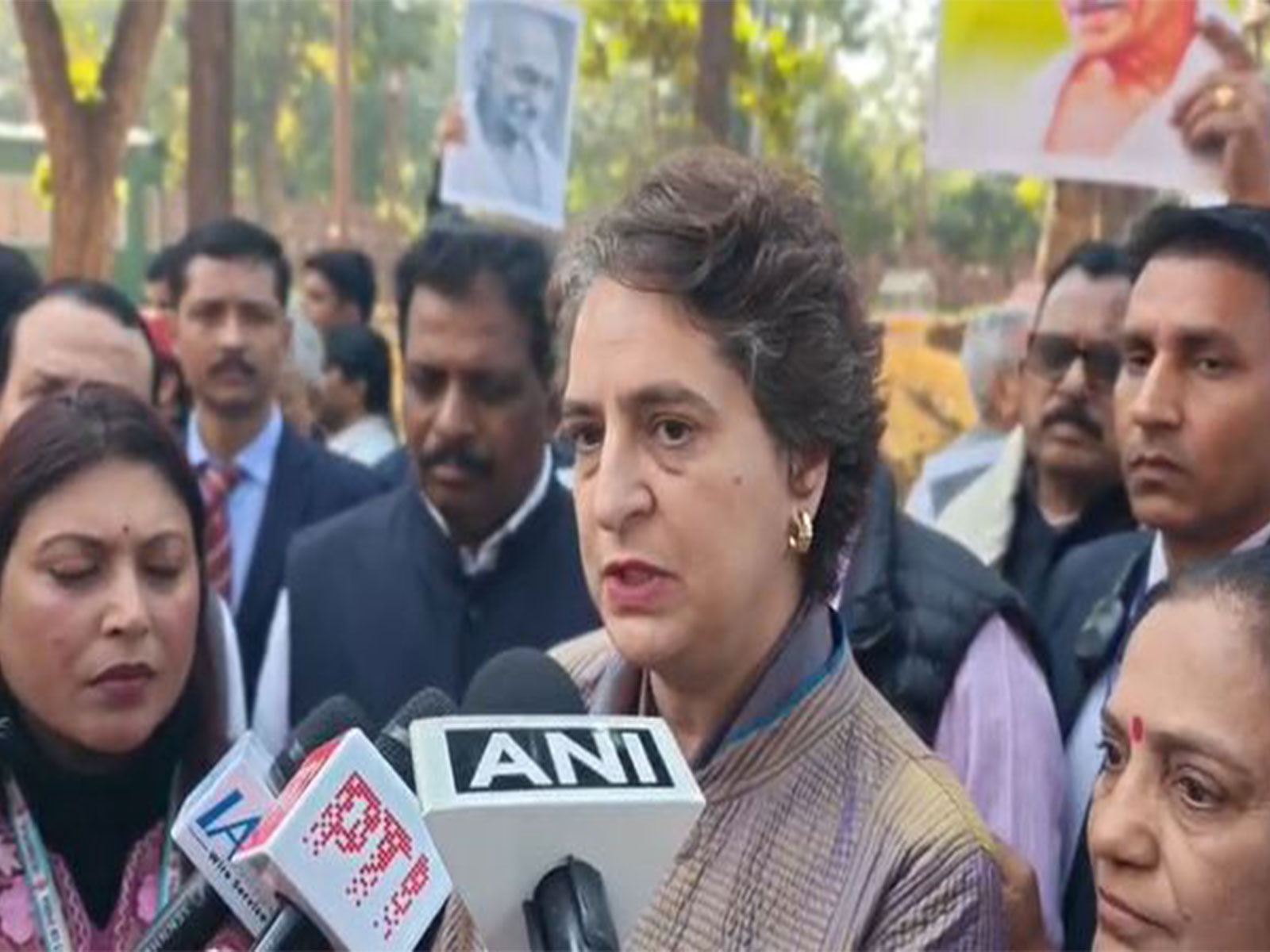 Congress leader Priyanka Gandhi Vadra (Photo/ANI) Congress leader Priyanka Gandhi Vadra (Photo/ANI)