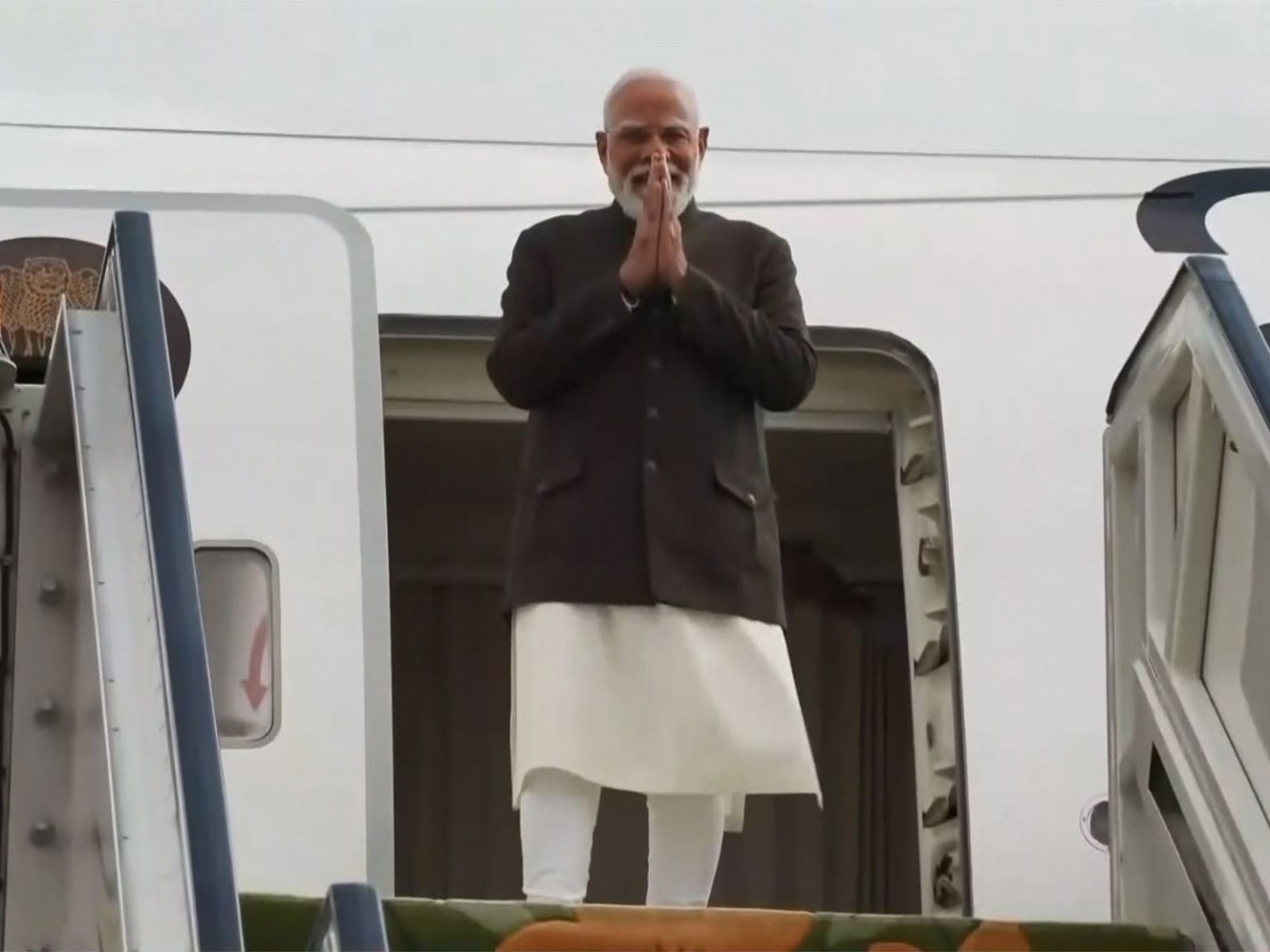 Prime Minister Narendra Modi arrives in Addis Ababa on a two-day state visit to Ethiopia. (Photo/ANI) Prime Minister Narendra Modi arrives in Addis Ababa on a two-day state visit to Ethiopia. (Photo/ANI)