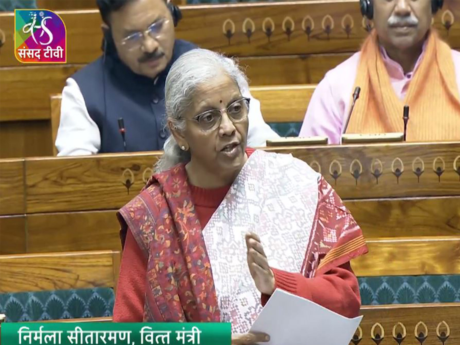 Union Finance Minister Nirmala Sitharaman. (Photo: X/sansad_tv) Union Finance Minister Nirmala Sitharaman. (Photo: X/sansad_tv)