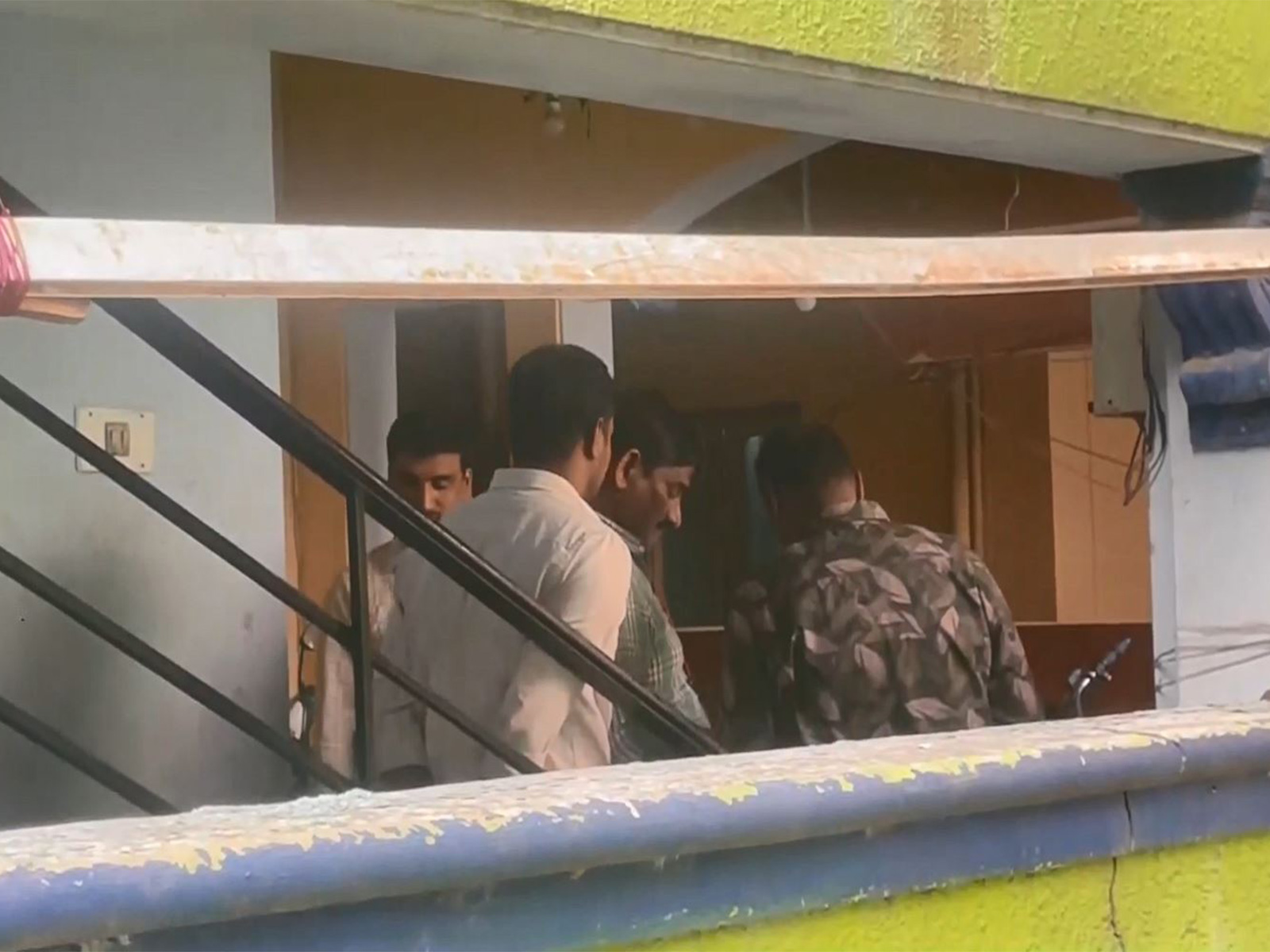 Hyderabad Police Special Branch collect details from neighbours of Bondi Beach shooting accused’s brother in Tolichowki. (Photo/ANI)