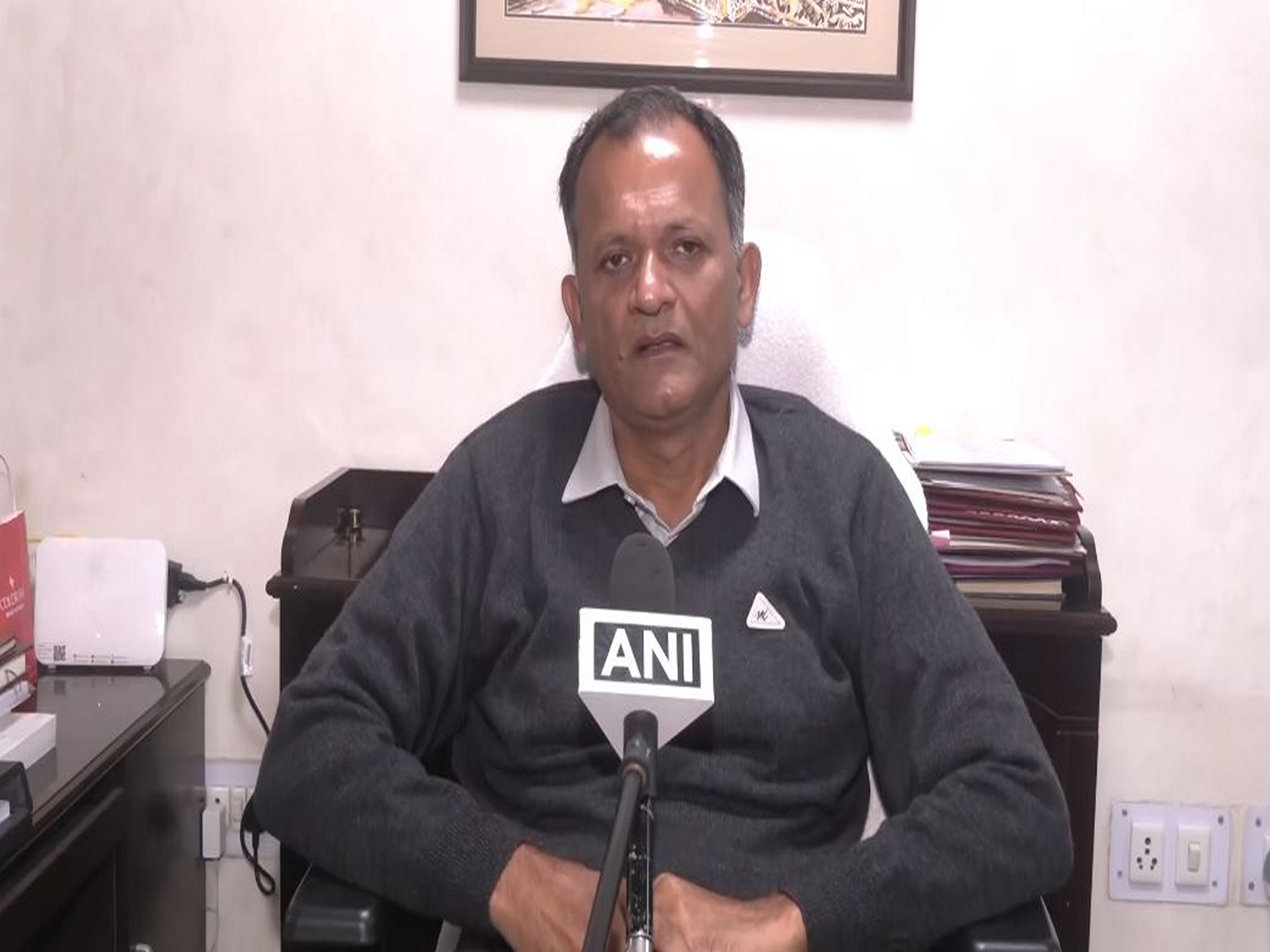 Rajasthan Chief Electoral Officer Naveen Mahajan (Photo/ANI)