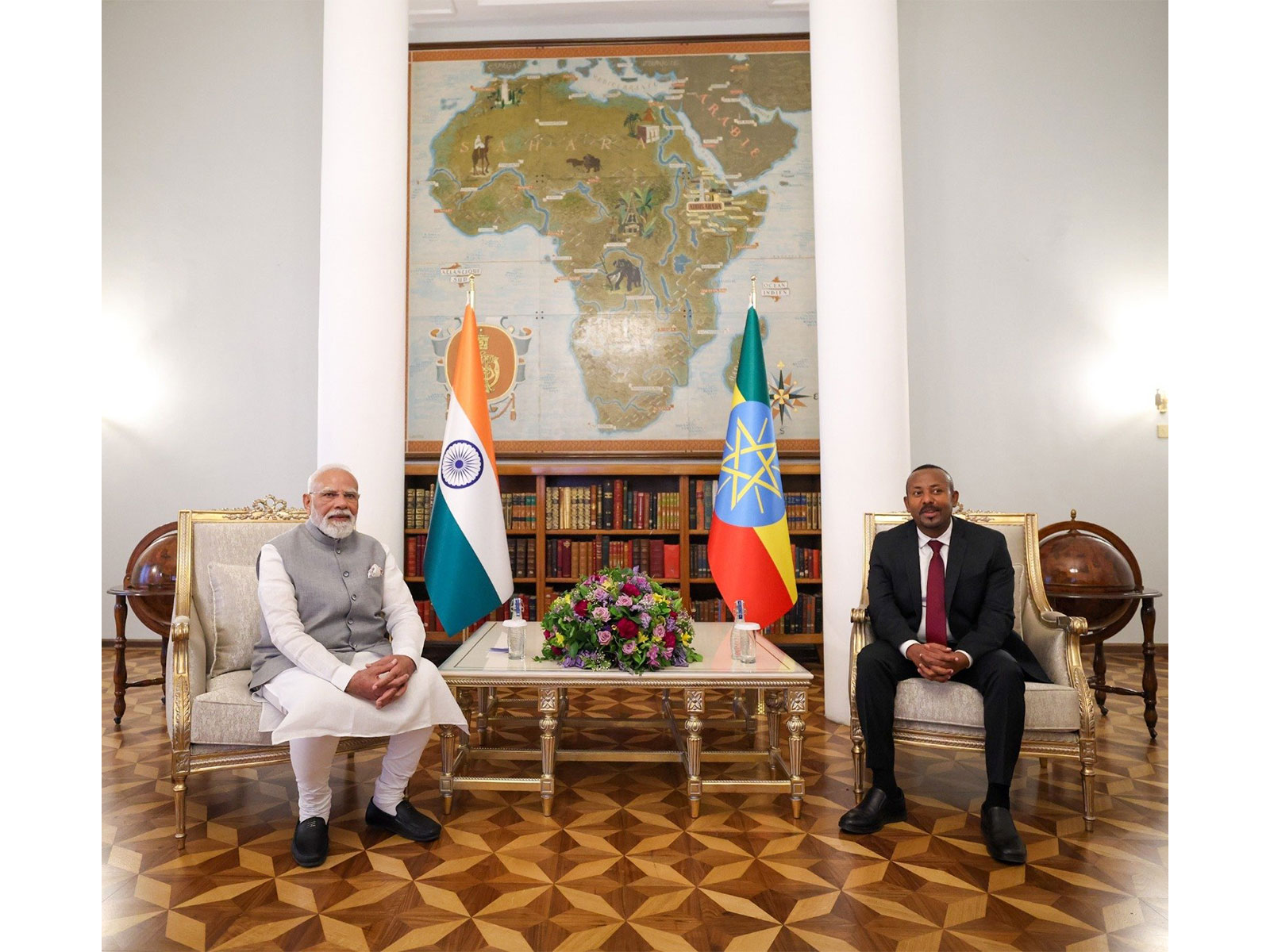 Prime Minister Narendra Modi and Abiy Ahmed Ali, Prime Minister of Ethiopia (Photo: X@narendramodi) Prime Minister Narendra Modi and Abiy Ahmed Ali, Prime Minister of Ethiopia (Photo: X@narendramodi)