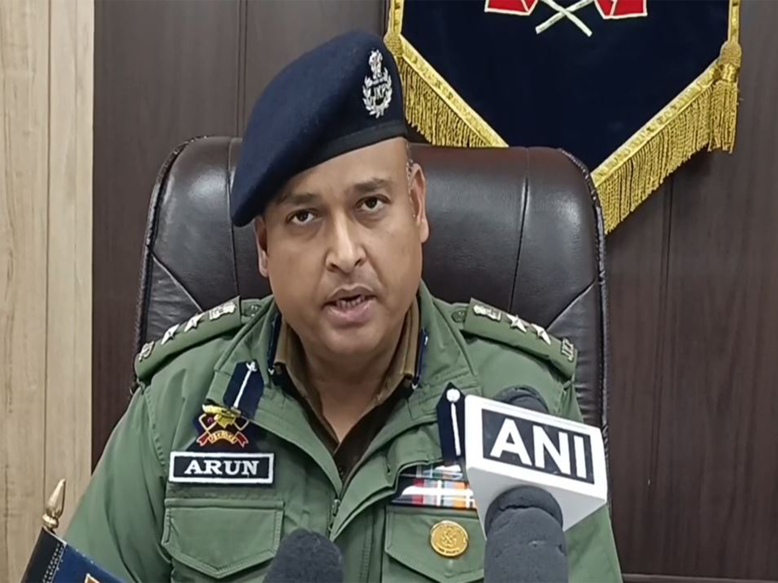 Senior Superintendent of Police of Ramban, Arun Gupta (Photo/ANI)