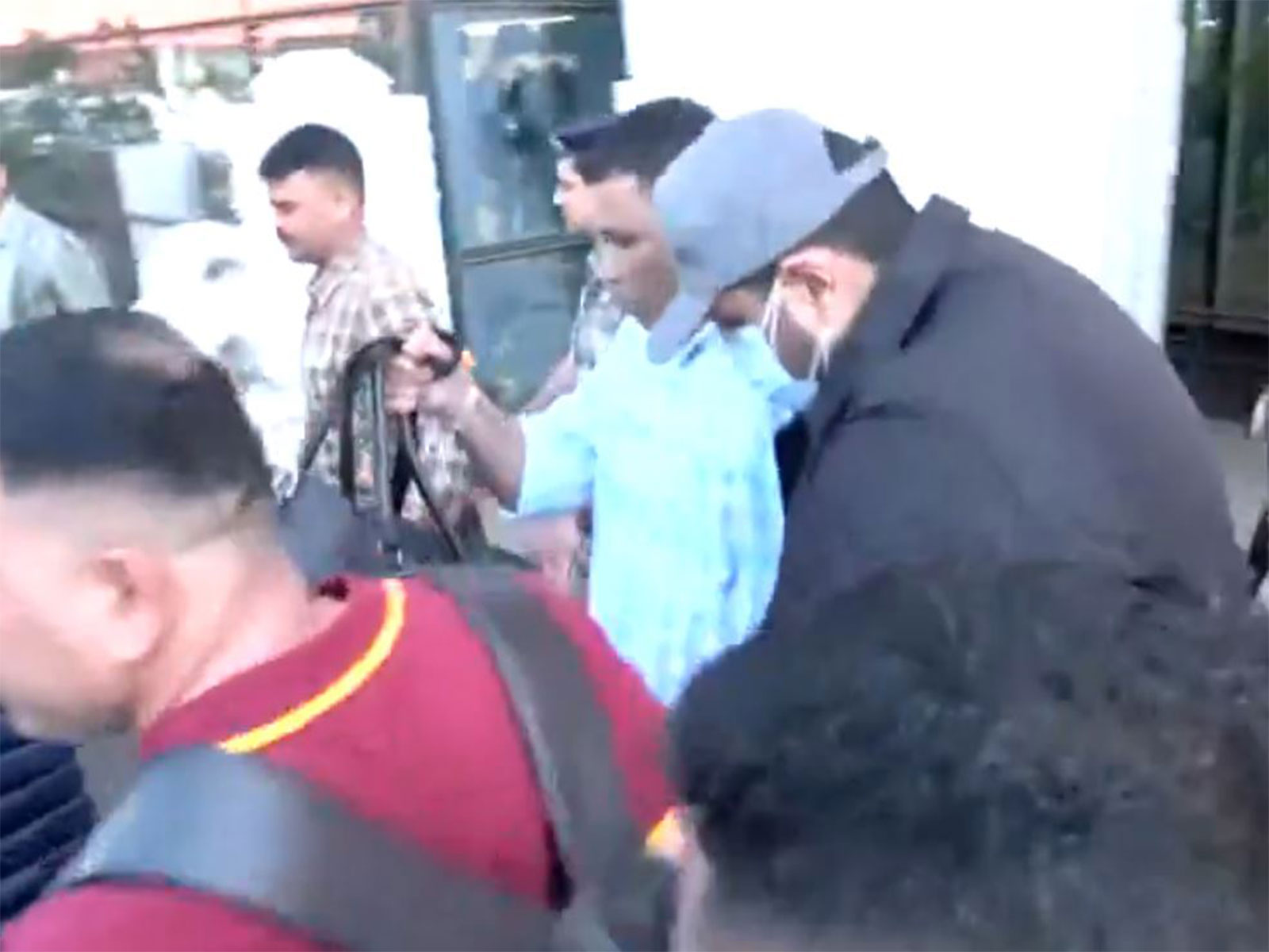 Luthra brothers at Goa airport (Photo/ANI) Luthra brothers at Goa airport (Photo/ANI)