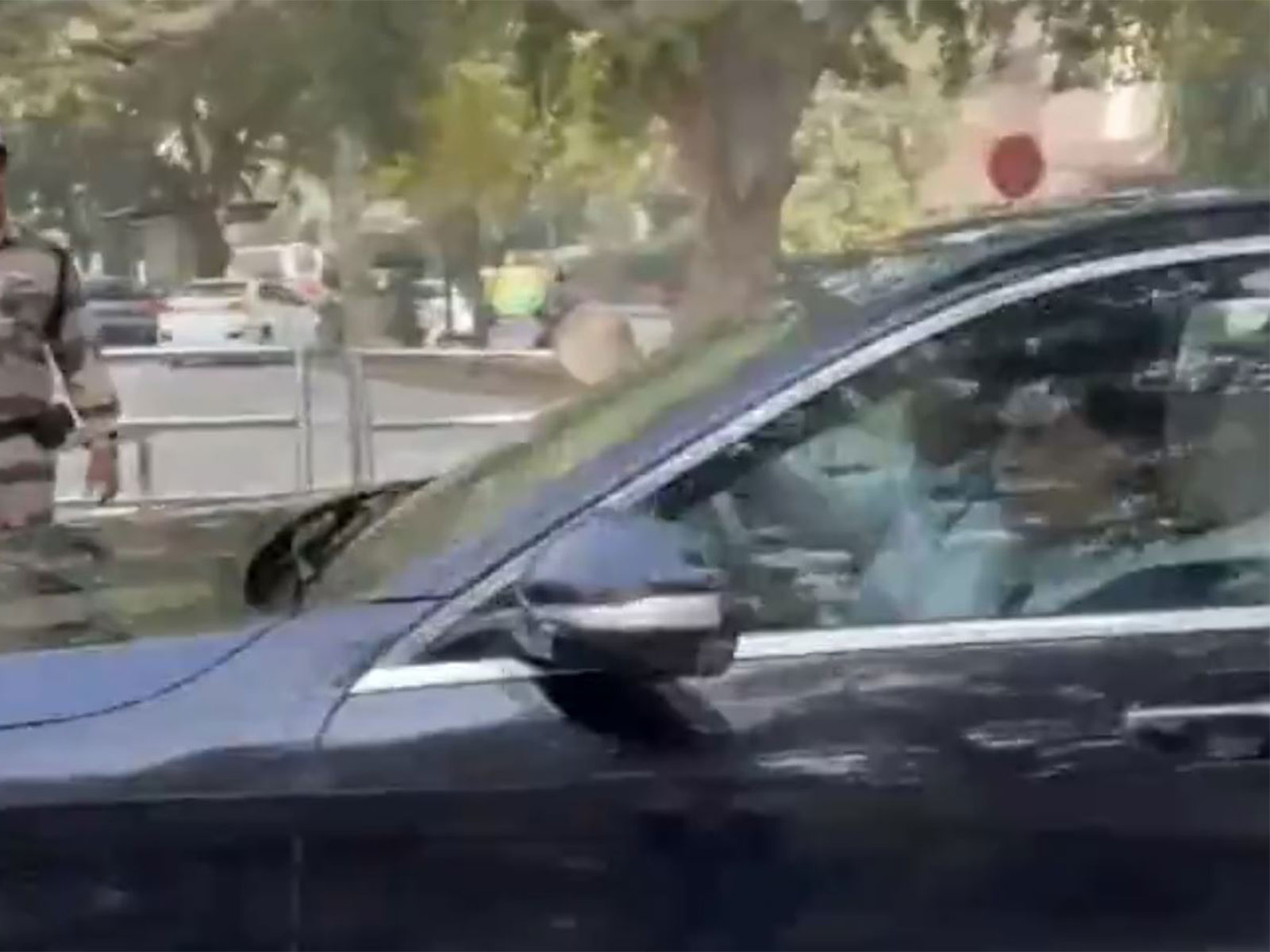 Bangladesh High Commissioner to India Riaz Hamidullah at MEA (Photo/ANI)