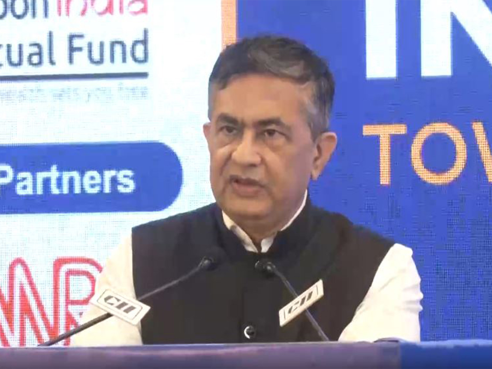 Ashish Chauhan, MD and CEO of National Stock Exchange (NSE) (Image: ANI)