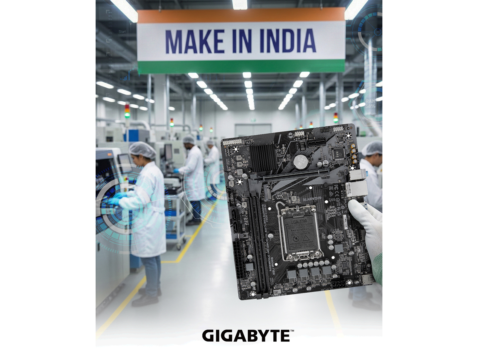 GIGABYTE begins local motherboard manufacturing under “Make in India” GIGABYTE begins local motherboard manufacturing under “Make in India”