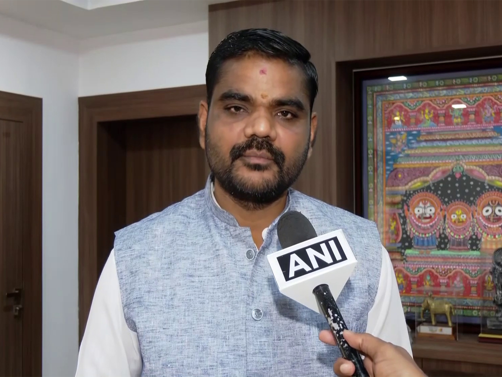 Odisha Minister Sampad Chandra Swain (Photo/ANI)