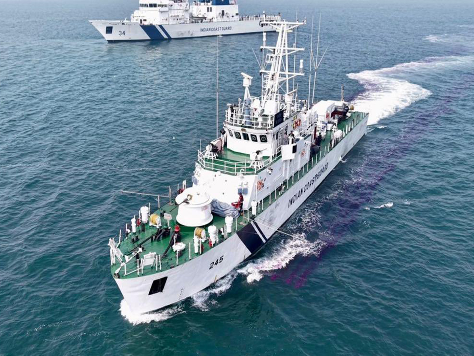 ICG Sarthak (Photo: Indian Coast Guard/X)