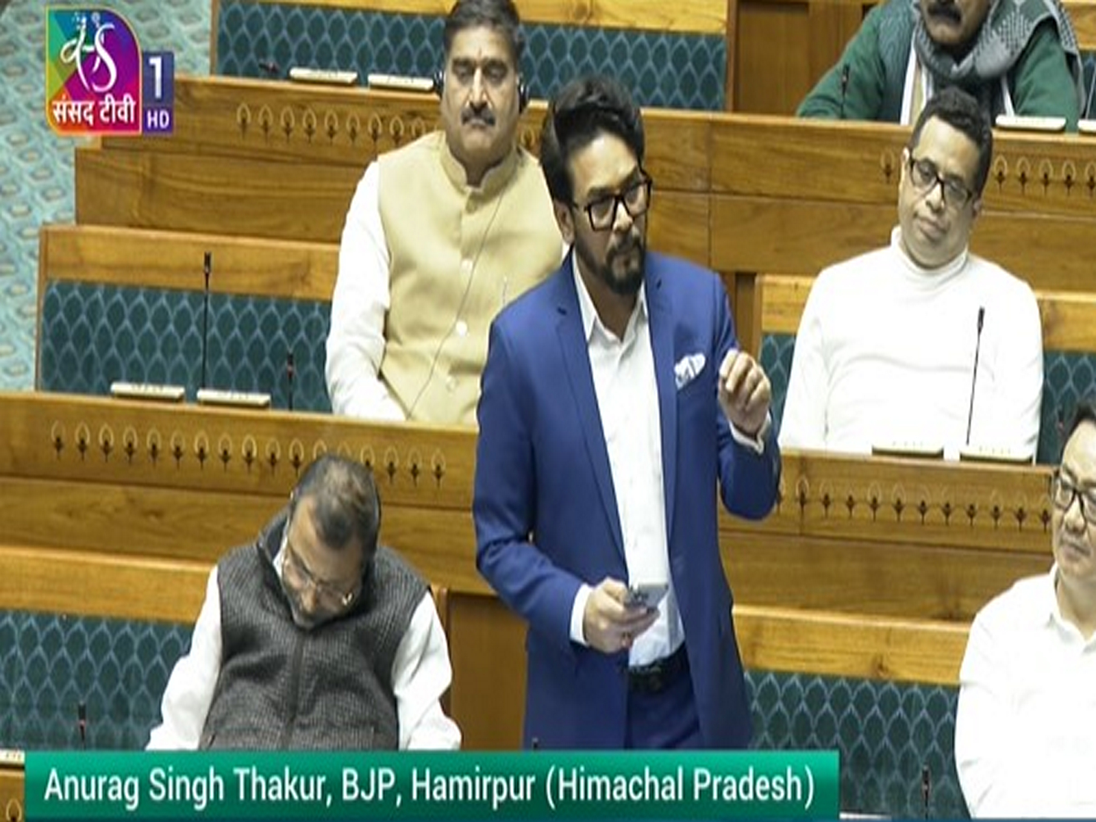 BJP MP Anurag Thakur (Photo/ANI)
