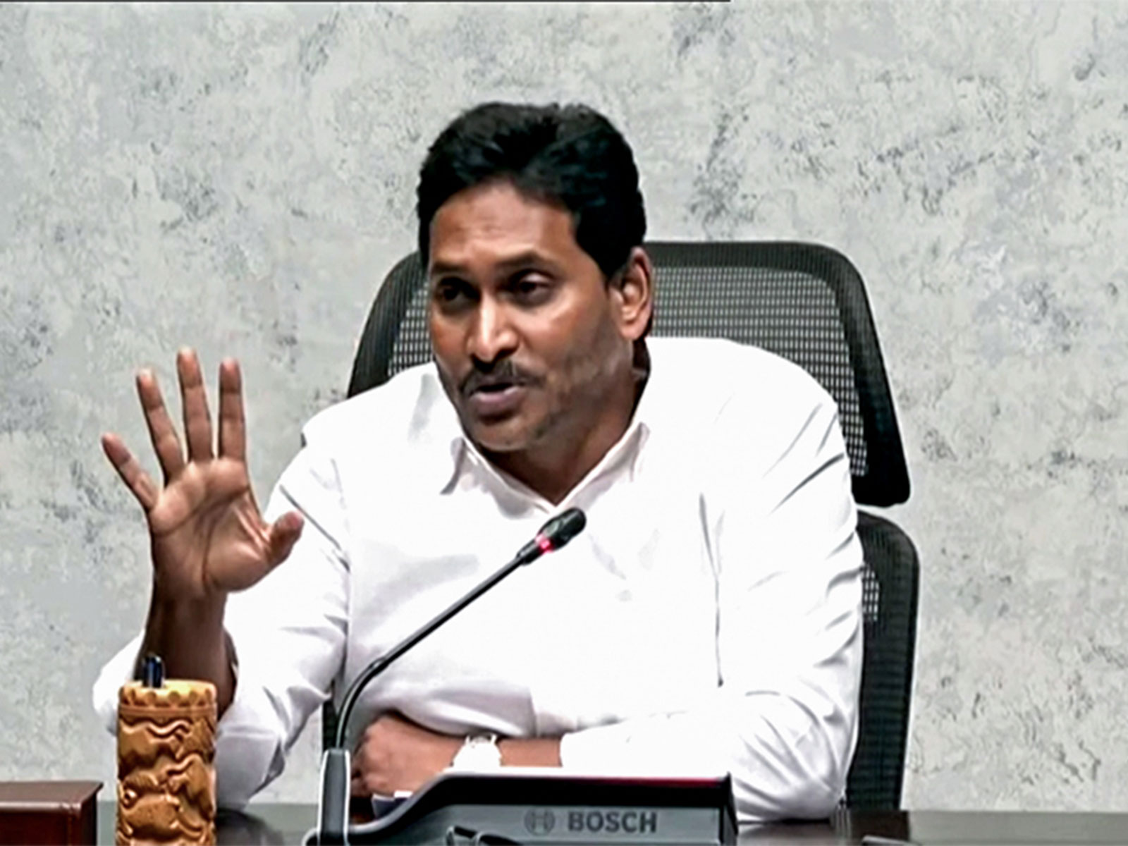 YSR Congress Party president YS Jagan Mohan Reddy (File Photo/ANI)