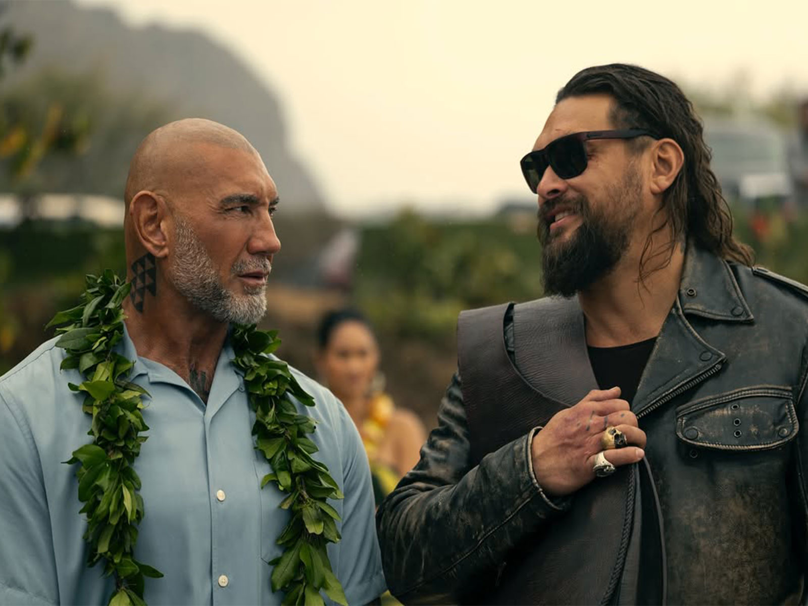 Dave Bautista and Jason Momoa (Photo/Instagram@primemovies)