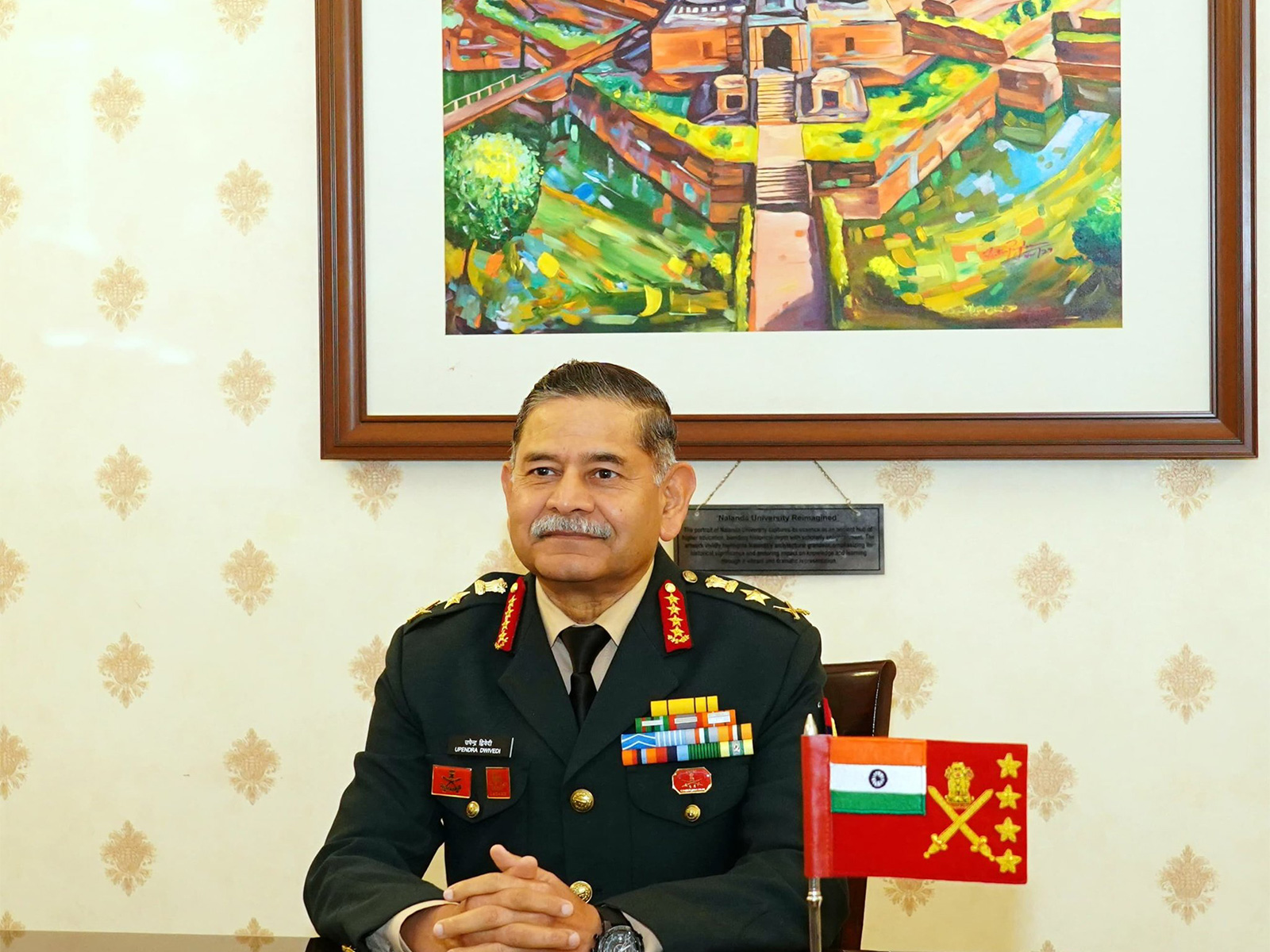 COAS Upendra Dwivedi during 3rd Land Forces Summit (Photo: @adgpi/X)