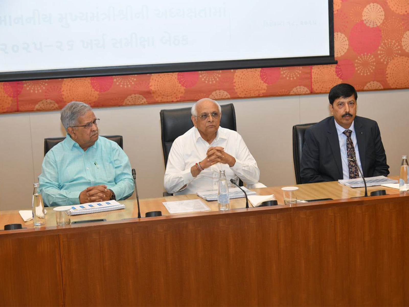 Gujarat CM reviews state departments’ budget expenditure (Photo/ANI)