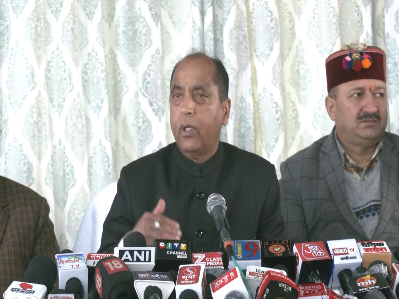 Former CM of Himachal Pradesh and Leader of Opposition Jai Ram Thakur. (Photo/ANI)