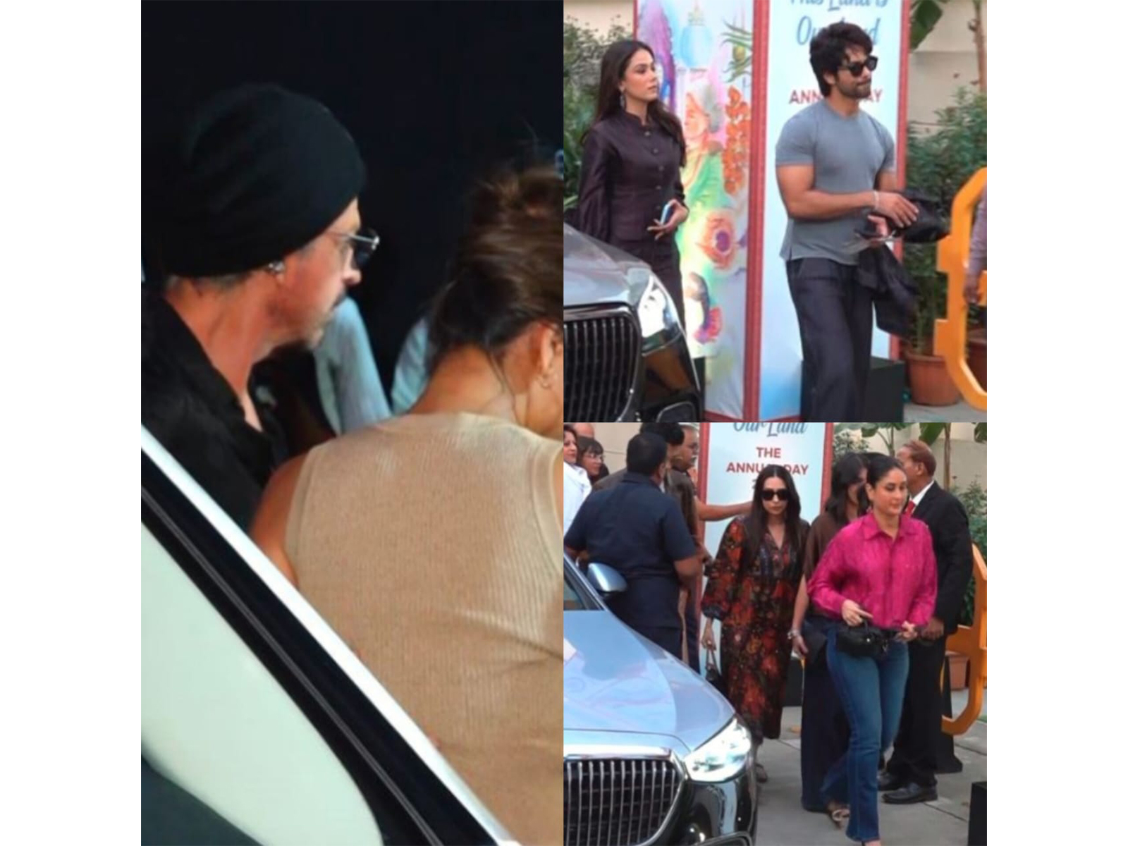 B-town celebs arrive at  Dhirubhai Ambani International School (Photo/ANI)