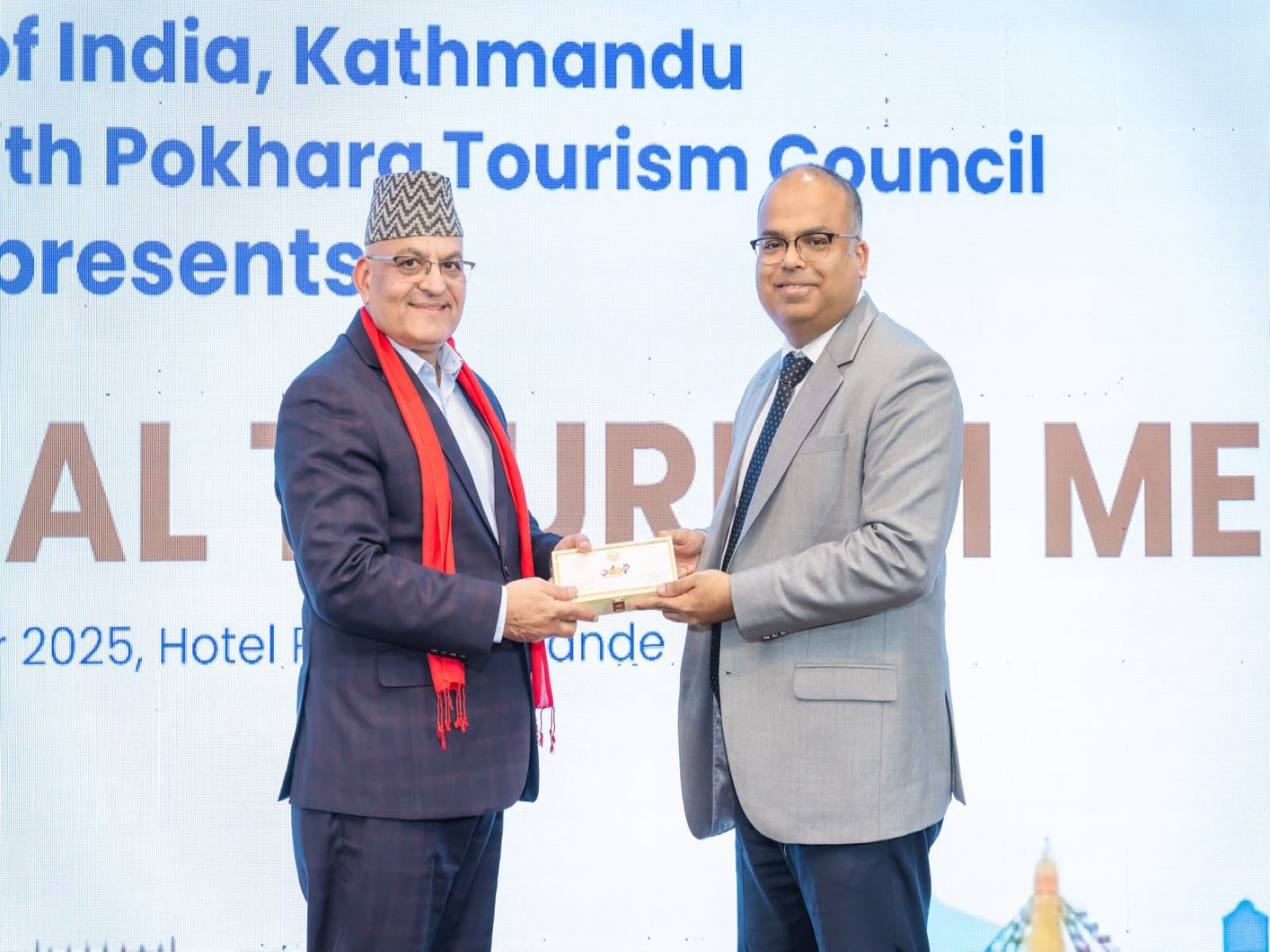 Second India-Nepal Tourism Meet held in Pokhara (Photo/Embassy of Nepal in India) Second India-Nepal Tourism Meet held in Pokhara (Photo/Embassy of Nepal in India)