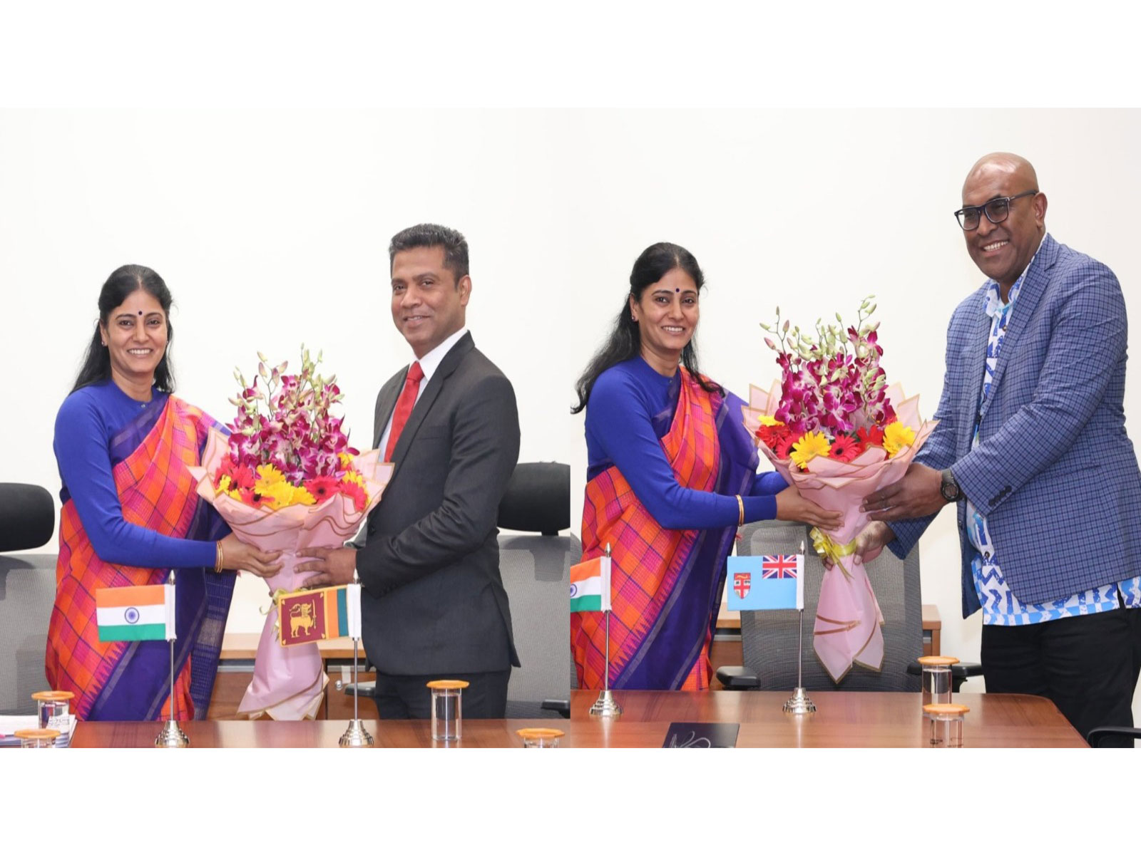 MoS Anupriya Patel holds bilateral health talks with Sri Lanka, Fiji (Photo/X@MoHFW_INDIA)