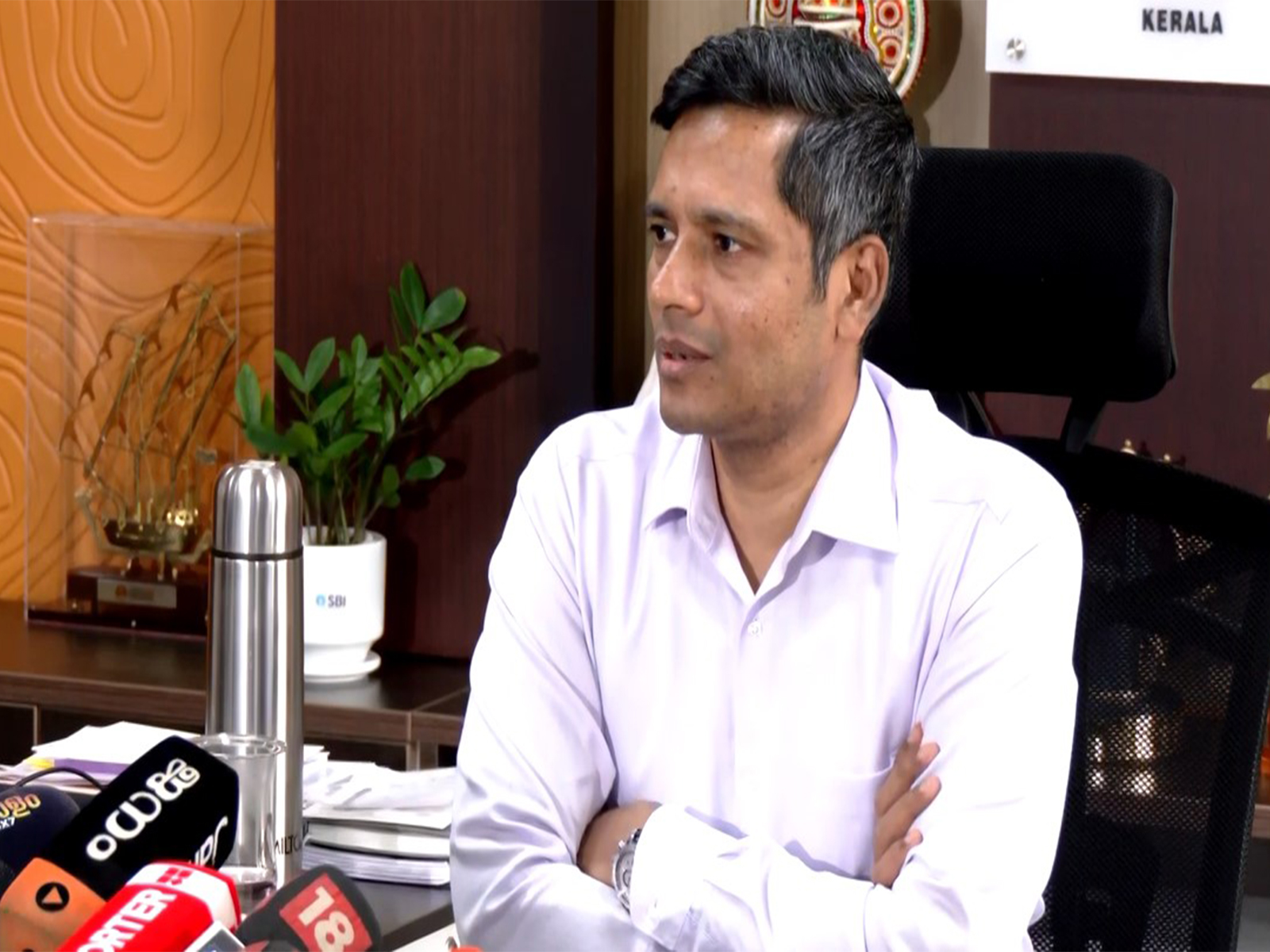 Kerala Chief Electoral Officer Rathan U. Kelkar (Photo/ANI) Kerala Chief Electoral Officer Rathan U. Kelkar (Photo/ANI)