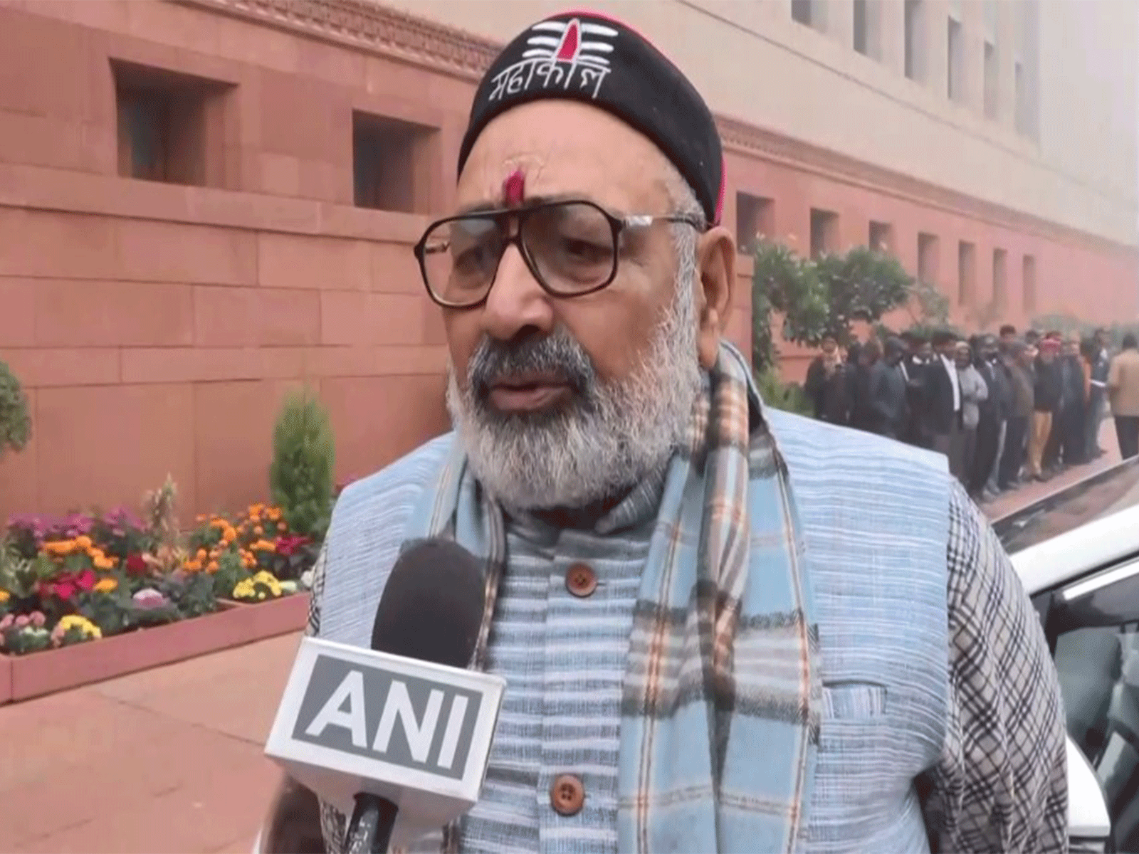 Union Minister Giriraj Singh on TMC protest (Photo/ANI) Union Minister Giriraj Singh on TMC protest (Photo/ANI)