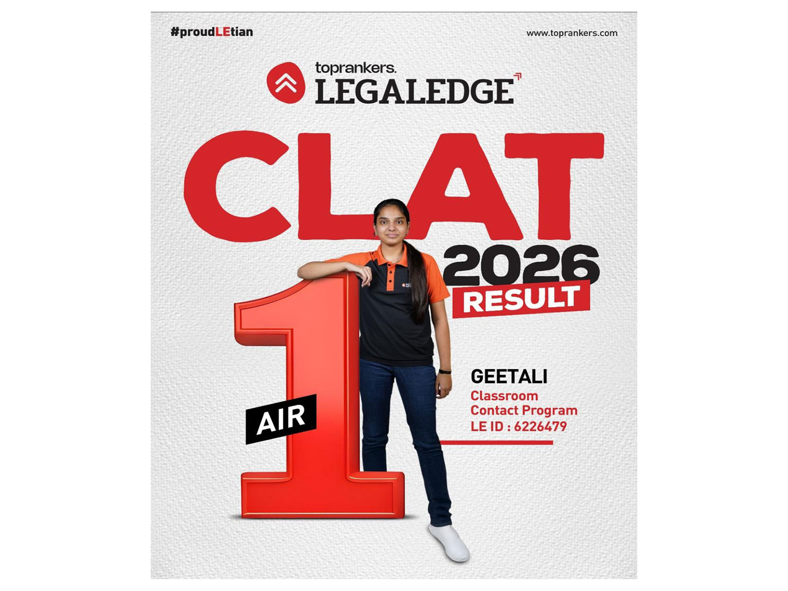 Geetali Gupta from Toprankers-Legal Edge Geetali Gupta from Toprankers-Legal Edge