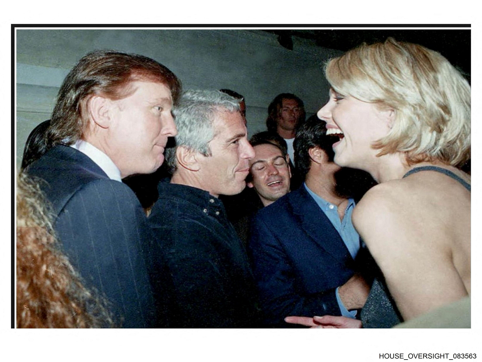 A handout photograph shows US President Donald Trump with the late financier and convicted sex offender Jeffrey Epstein, from Epstein’s estate (Photo/Reuters)