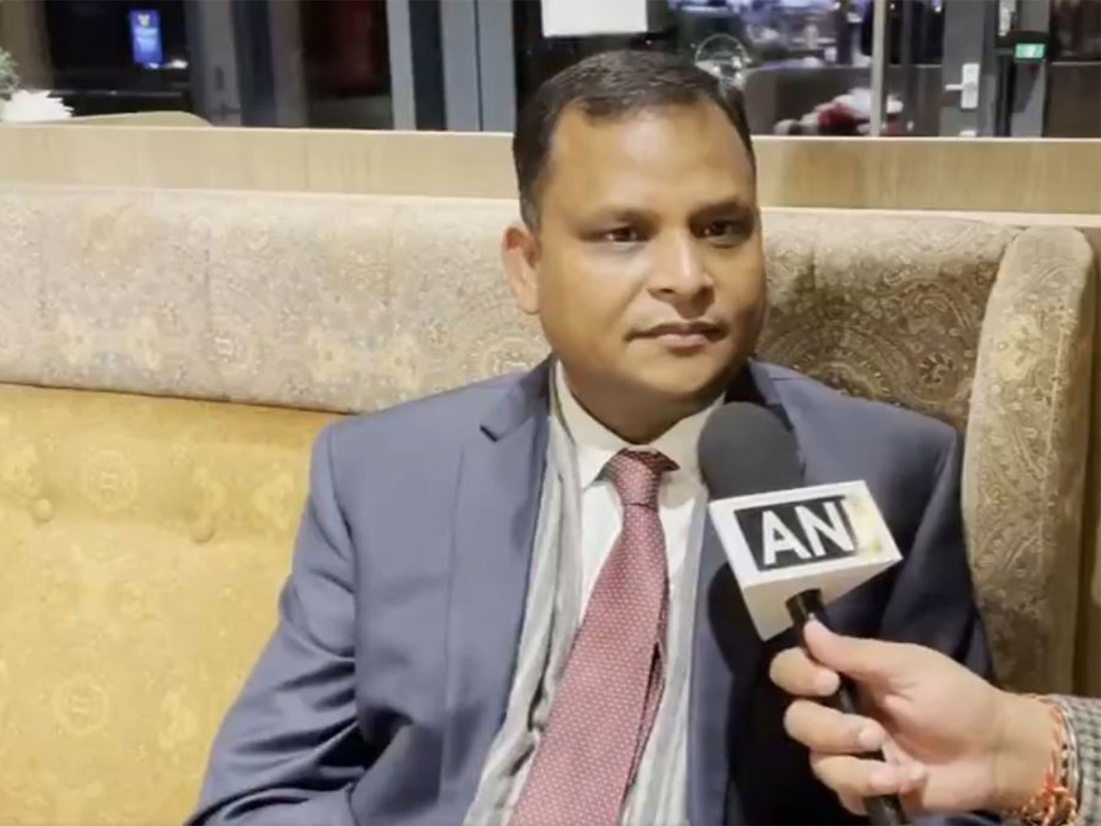India’s Ambassador to Estonia, Ashish Sinha (Photo/ANI)