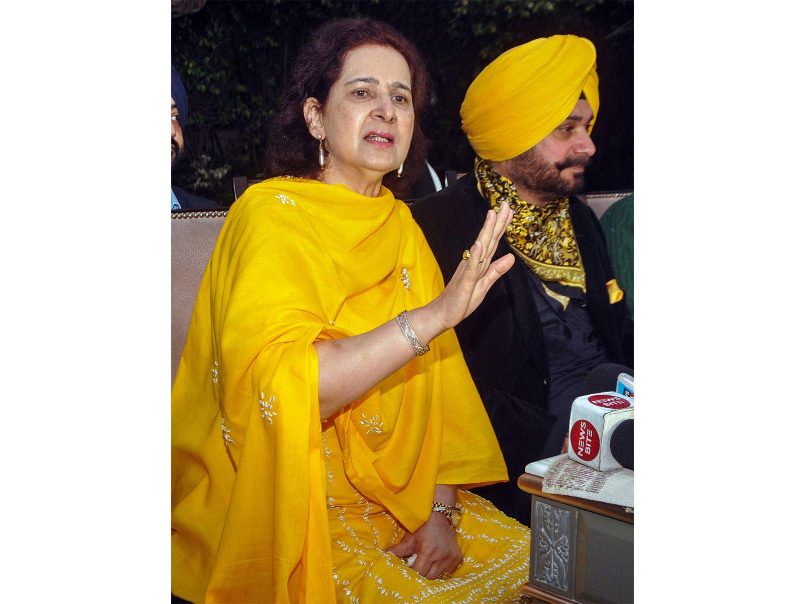 Former MLA Navjot Kaur Sidhu (File Photo/ANI) Former MLA Navjot Kaur Sidhu (File Photo/ANI)