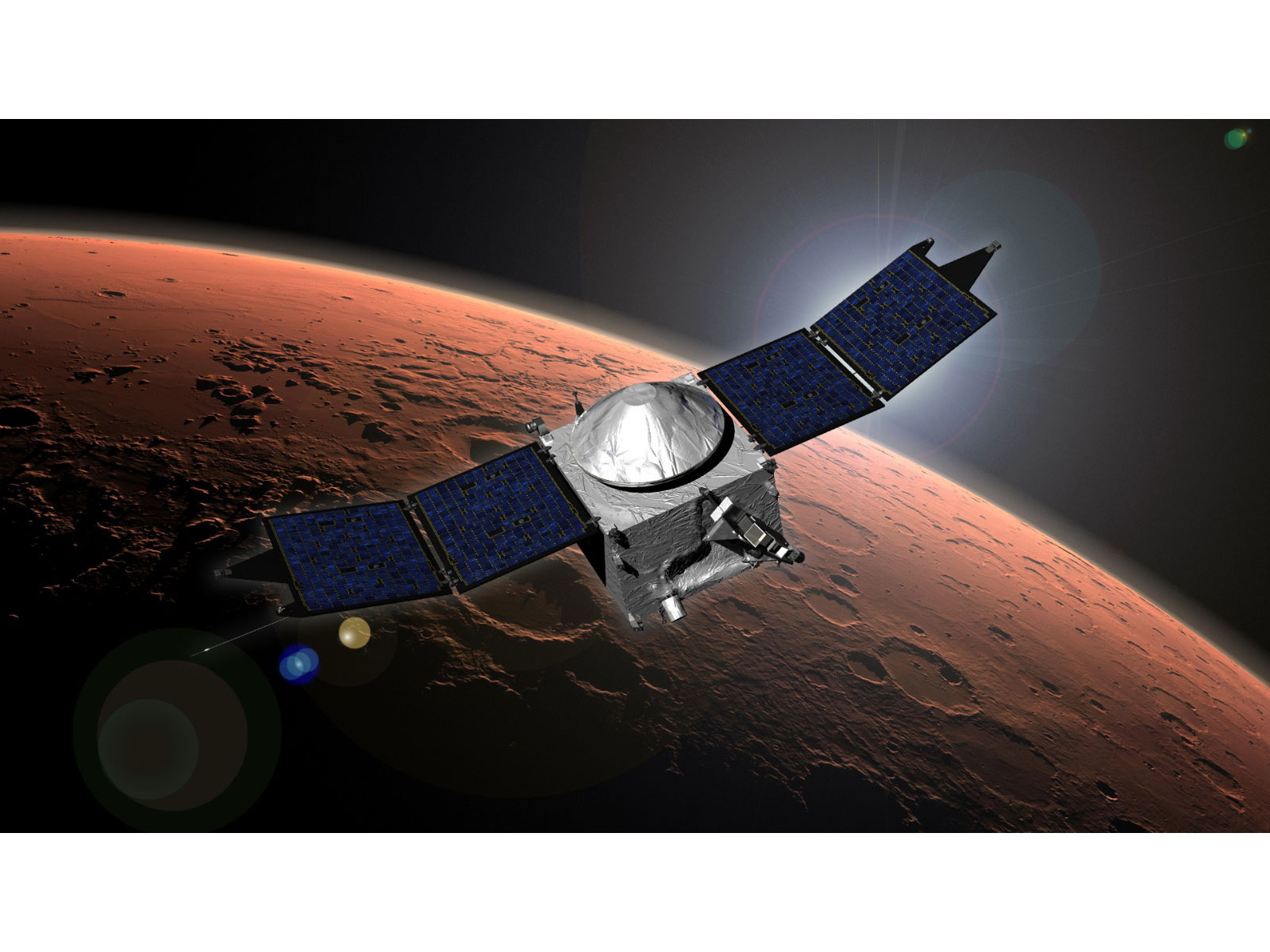NASA loses contact with Mars probe 'Maven' (Photo/Reuters) 
