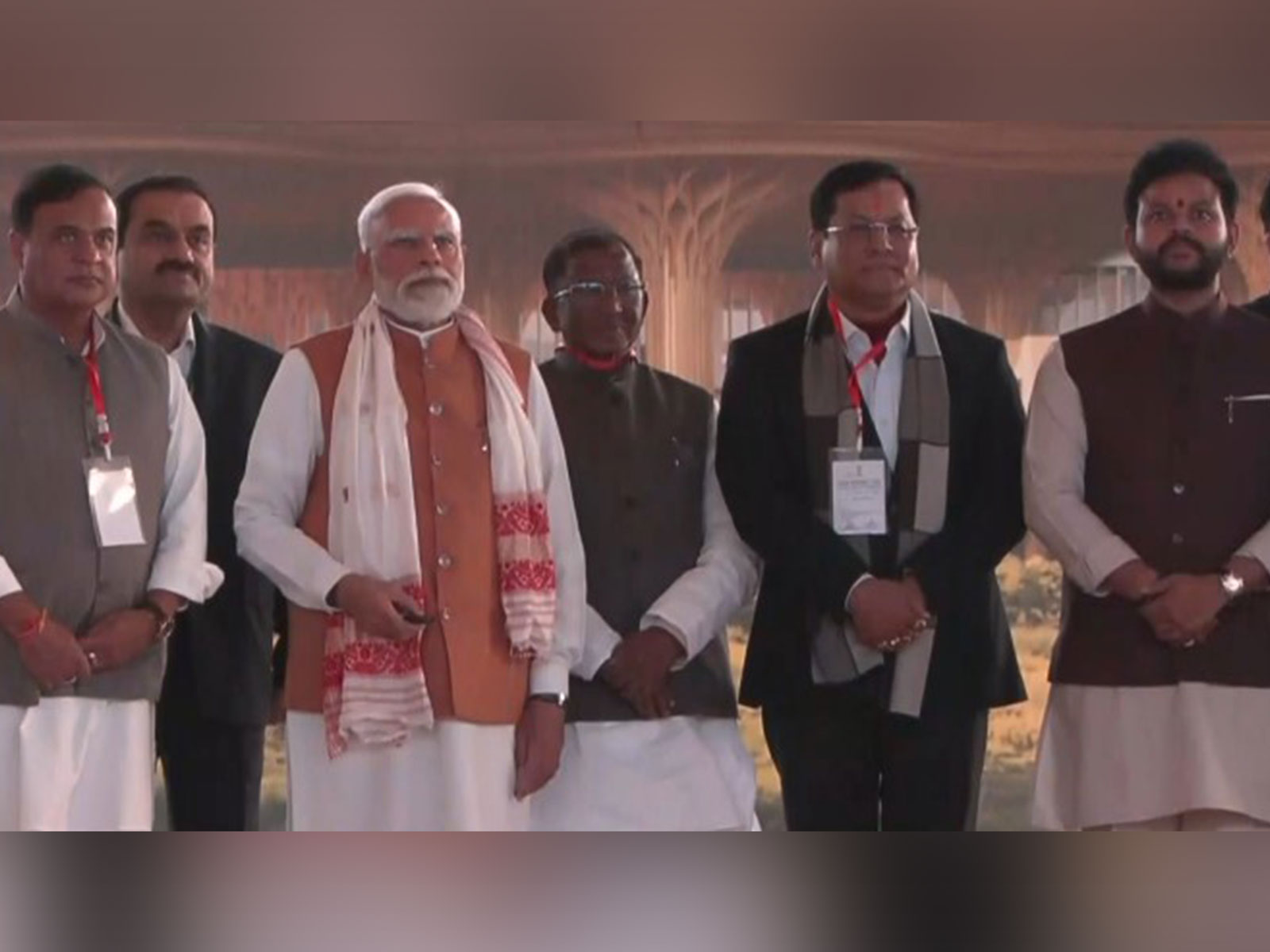 Prime Minister Narendra Modi in Assam (Photo/DD News)