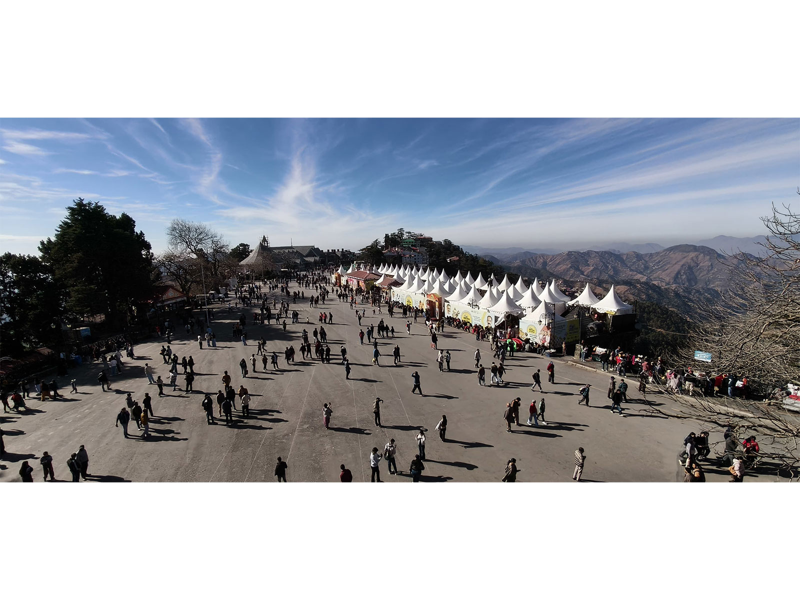 Visuals from Shimla. (Photo/ANI)