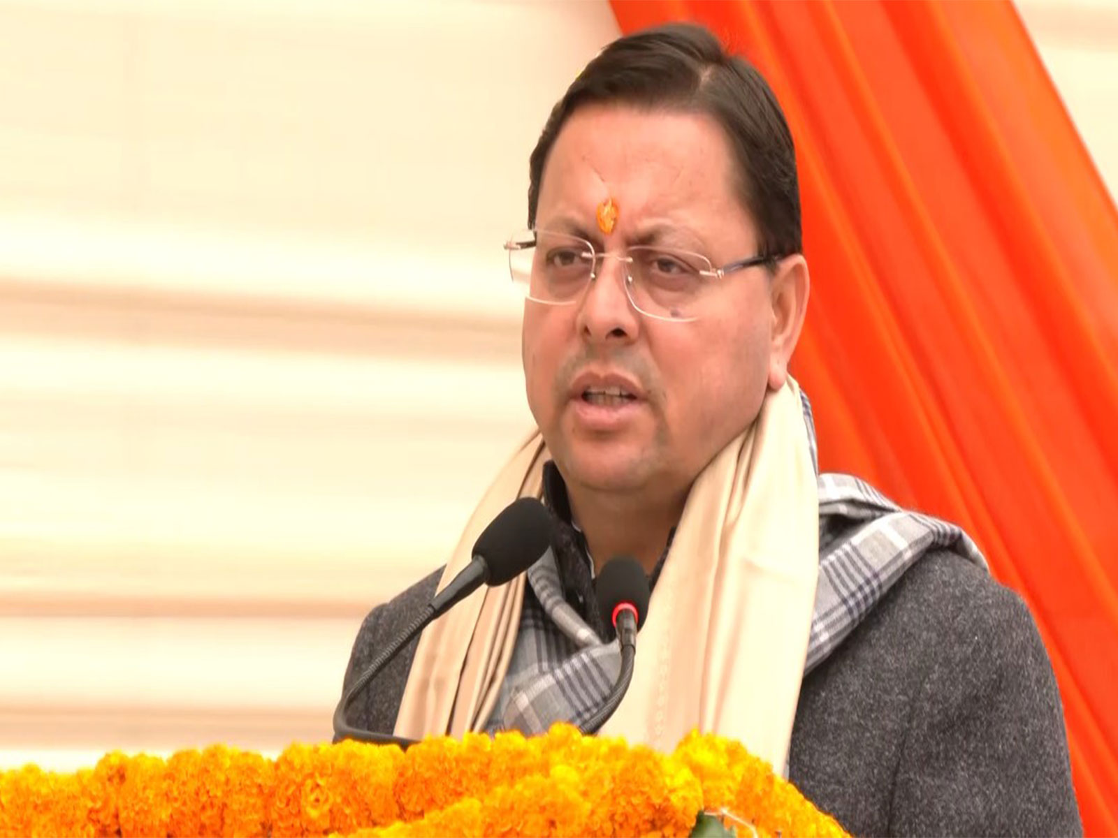 Uttarakhand CM Dhami (Photo/ANI)