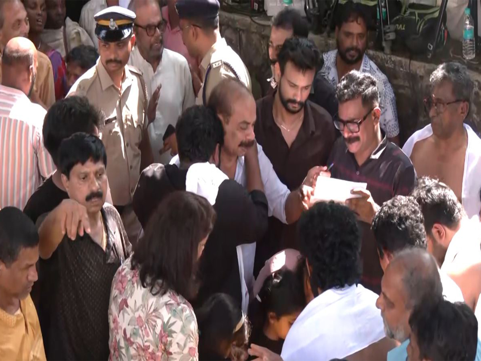 Sreenivasan funeral (Photo/ANI)