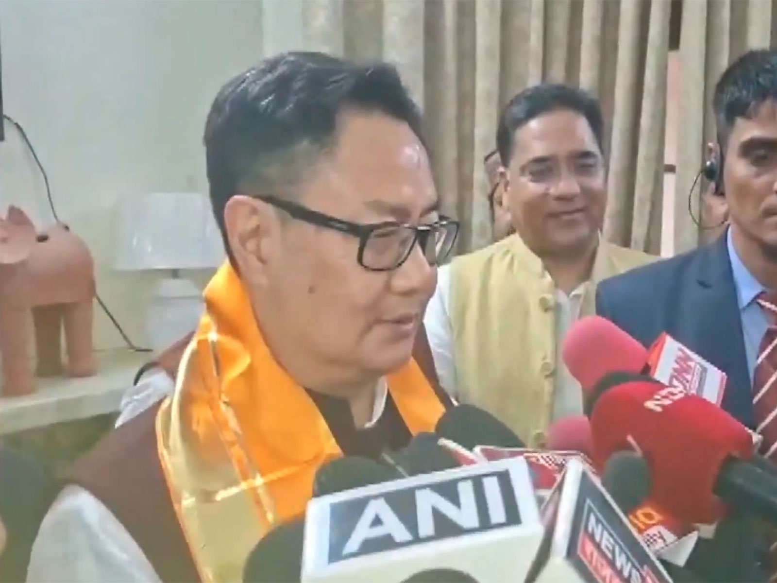 Union Minister of Minority Affairs Kiren Rijiju