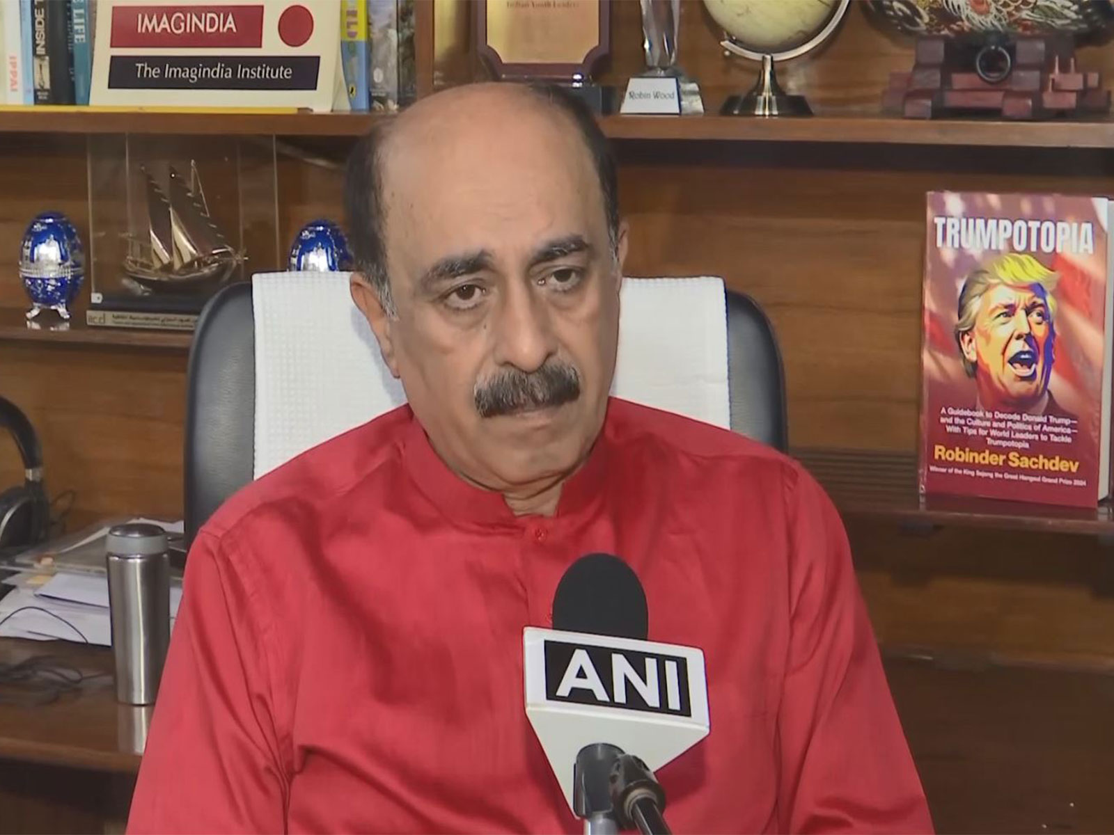 Foreign affairs expert Robinder Sachdev (Photo/ANI)