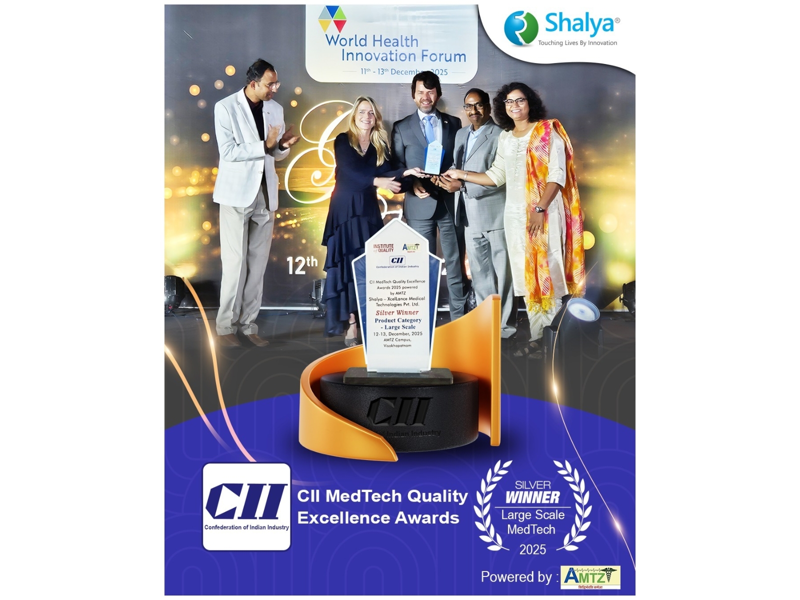 Shalya’s Silver Win at CII MedTech Quality Excellence Awards 2025 Marks Its Entry into India’s MedTech Big League