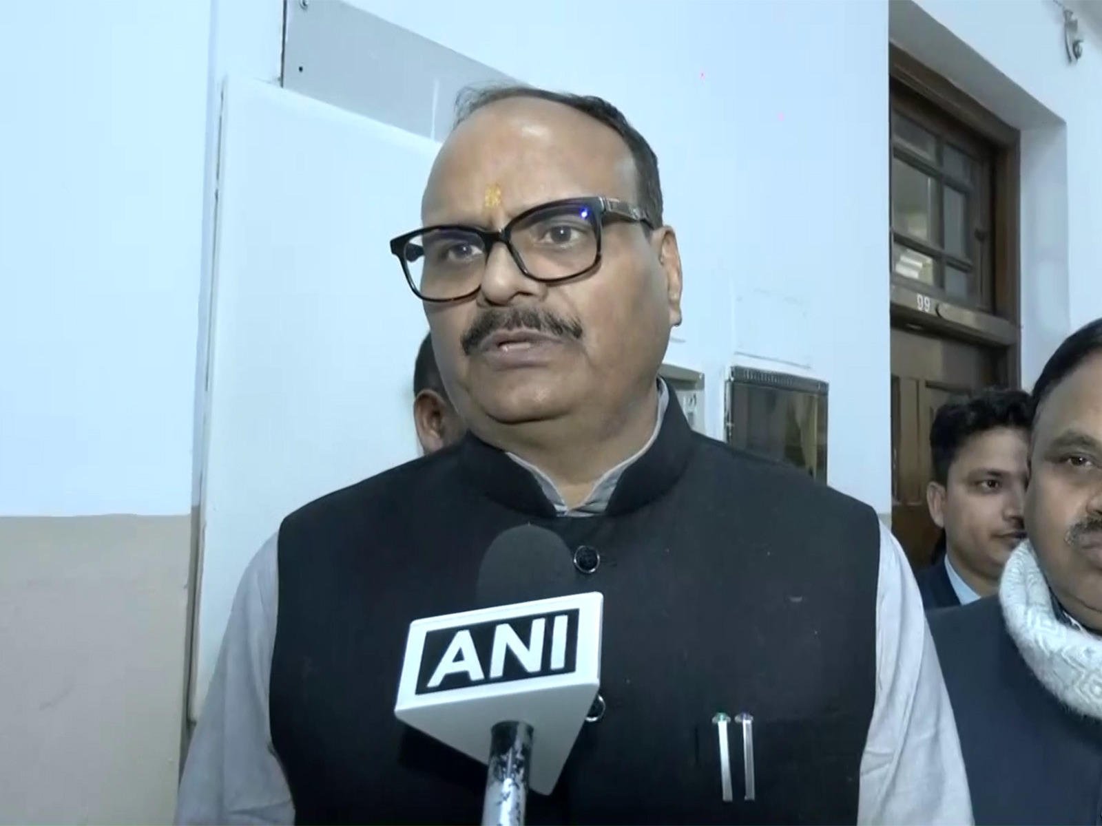 Uttar Pradesh Deputy Chief Minister Brajesh Pathak (Photo/ANI)