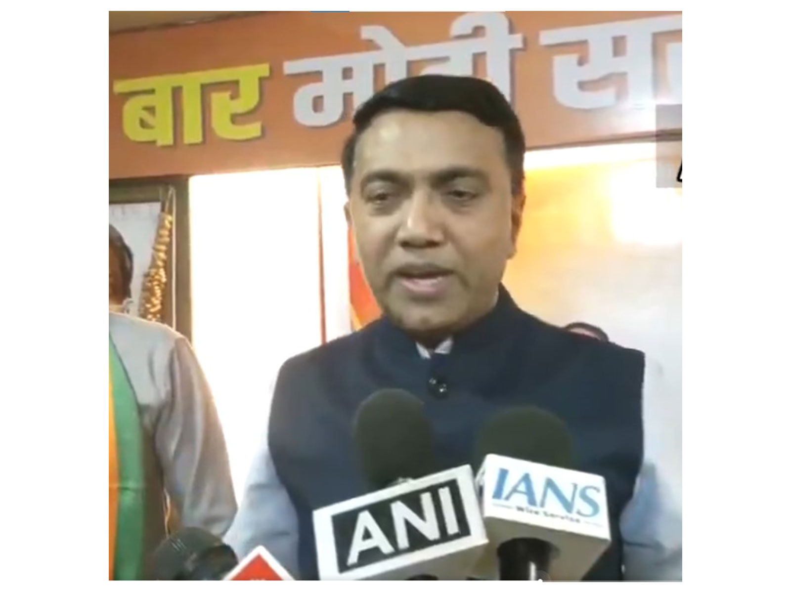 Goa CM Pramod Sawant (Photo: ANI)