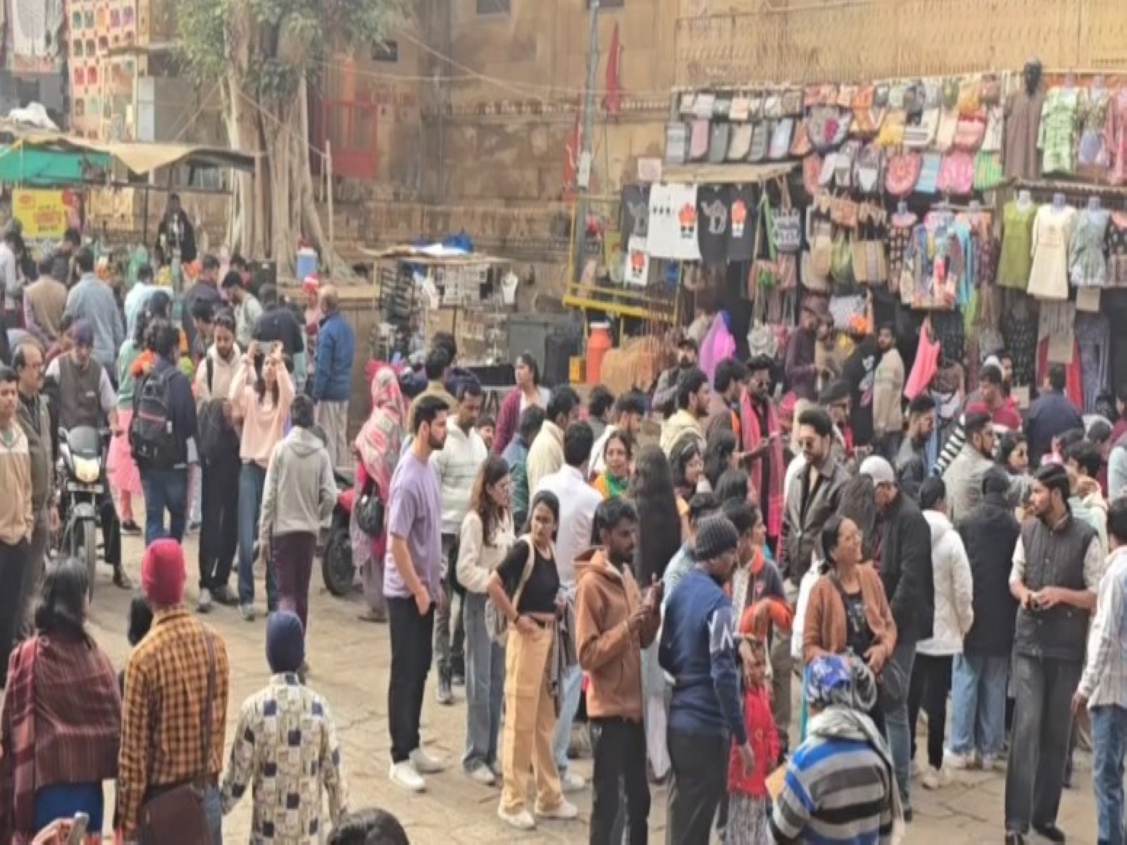 Sonar Fort witnesses a massive influx of tourists ahead of Christmas(Photo/ANI)