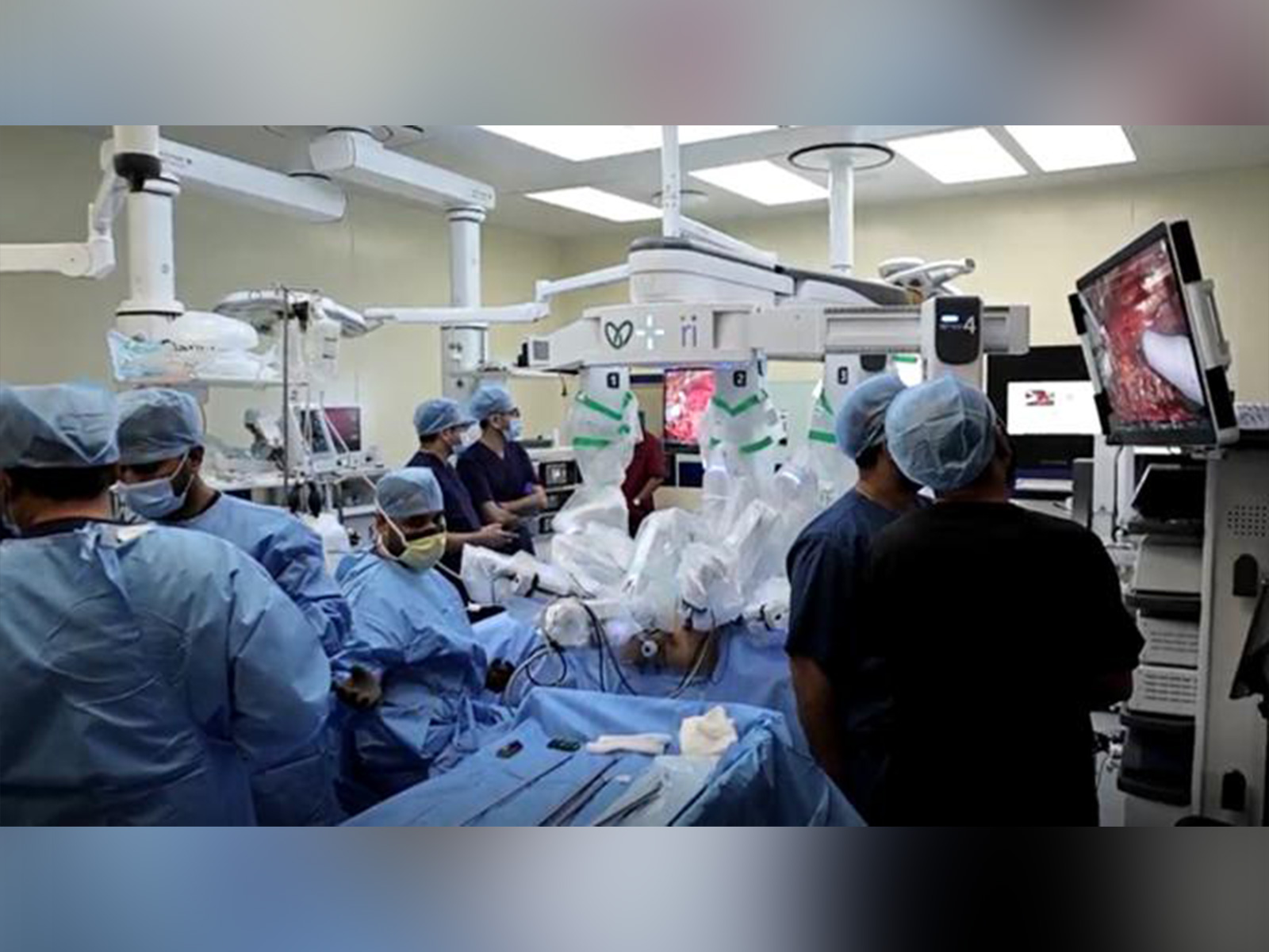 A surgical process underway (Image source: Sir H. N. Reliance Foundation Hospital) A surgical process underway (Image source: Sir H. N. Reliance Foundation Hospital)