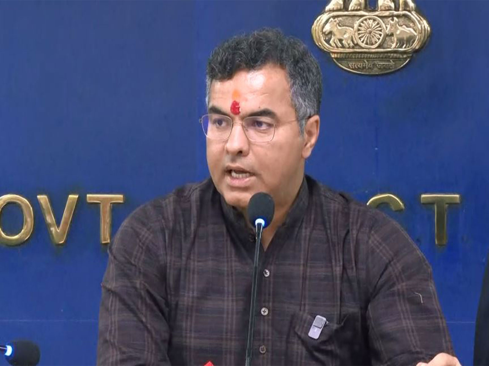 PWD Minister Parvesh Sahib Singh (Photo/ANI) PWD Minister Parvesh Sahib Singh (Photo/ANI)