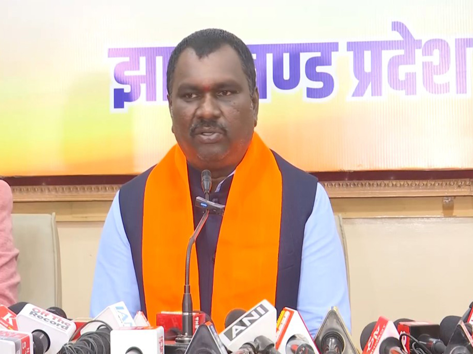 BJP leader Amar Kumar Bauri, Ranchi (Photo/ANI)