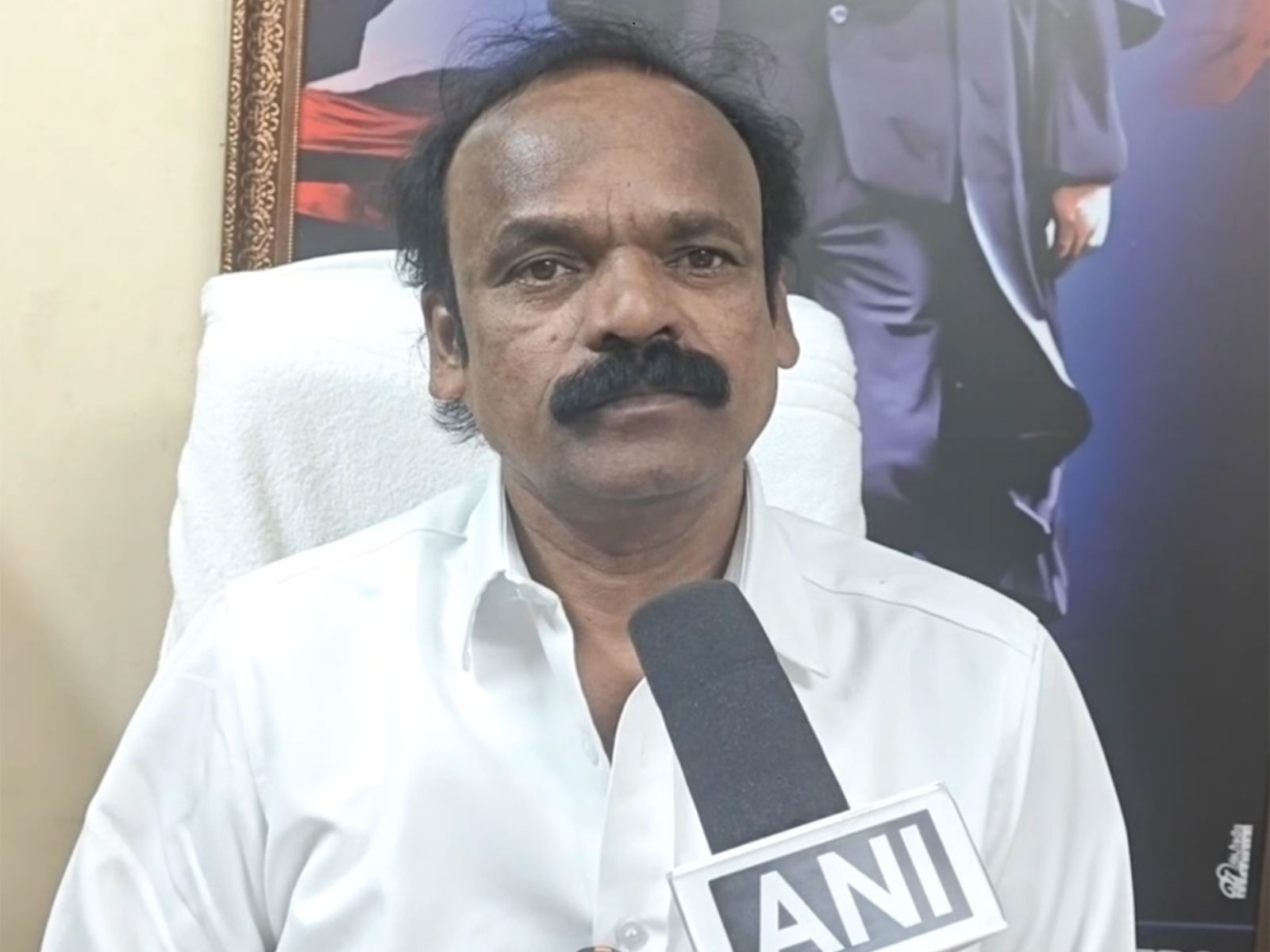 MLA Poovai Jegan Moorthy (Photo/ ANI)